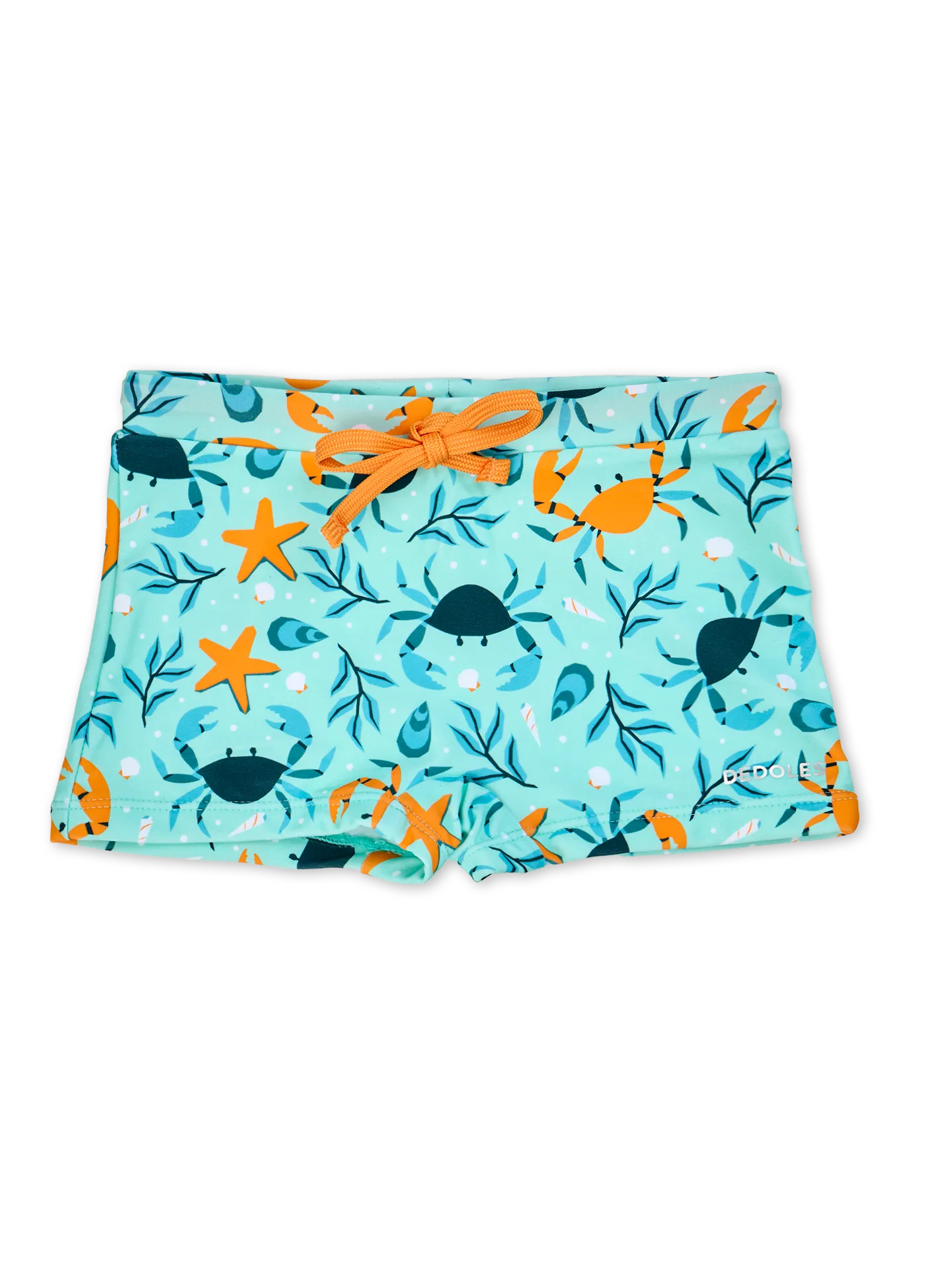 Bermudas alegres elásticas infantiles Cangrejo de mar