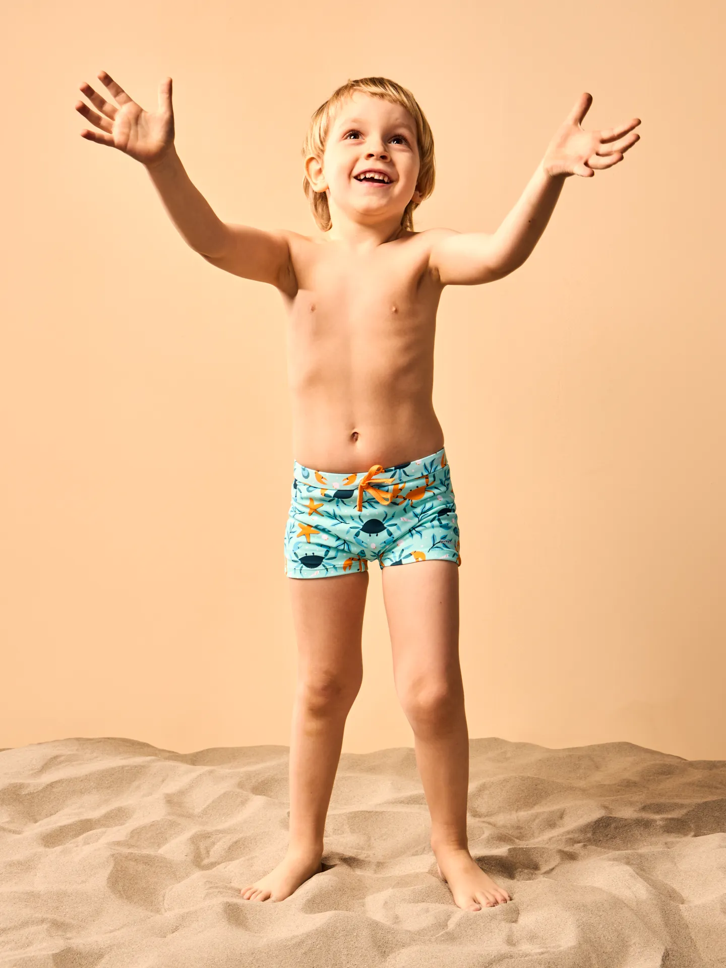 Bermudas alegres elásticas infantiles Cangrejo de mar - Image 3