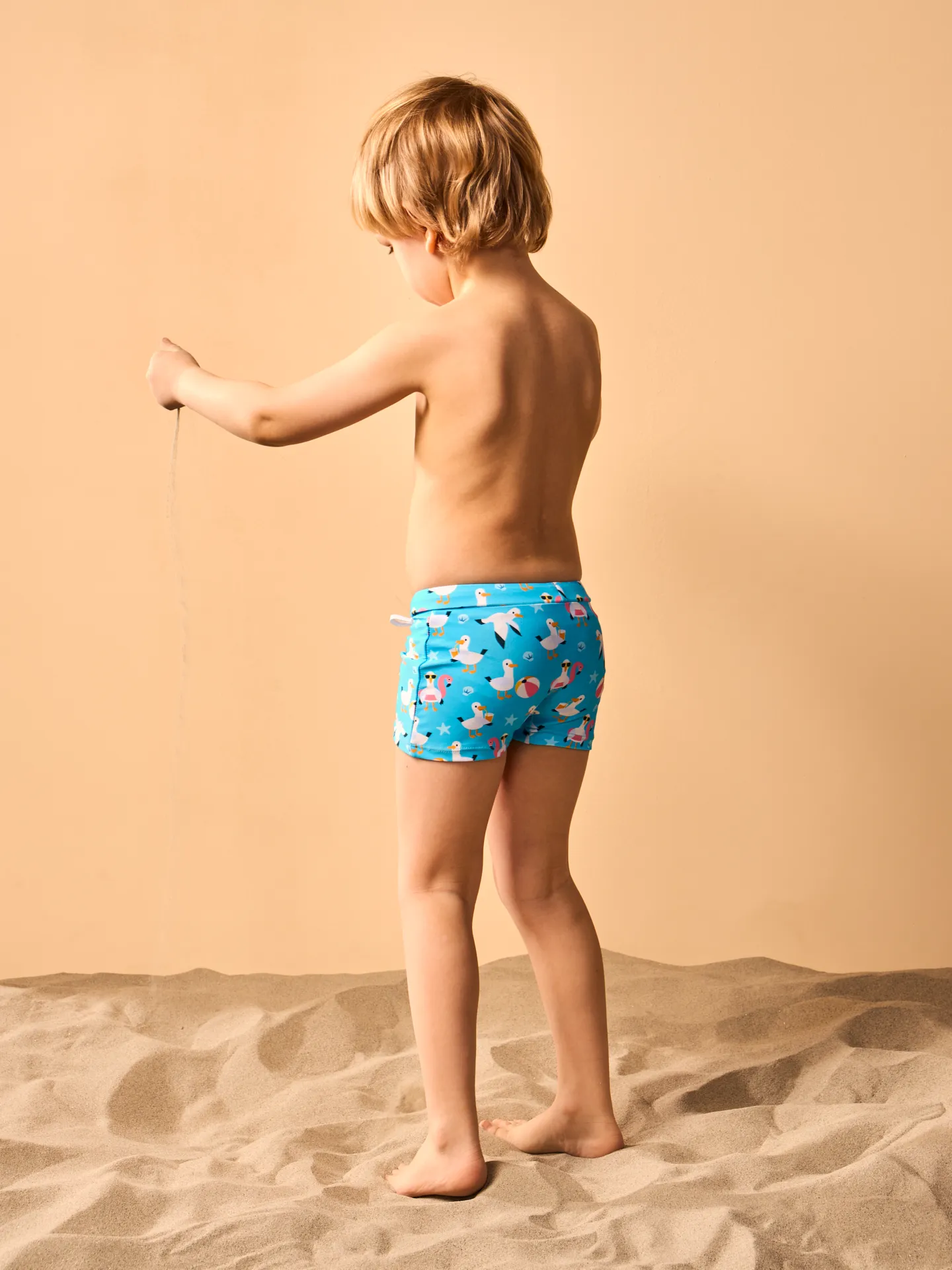 Bermudas alegres elásticas infantiles Gaviota de vacaciones - Image 3