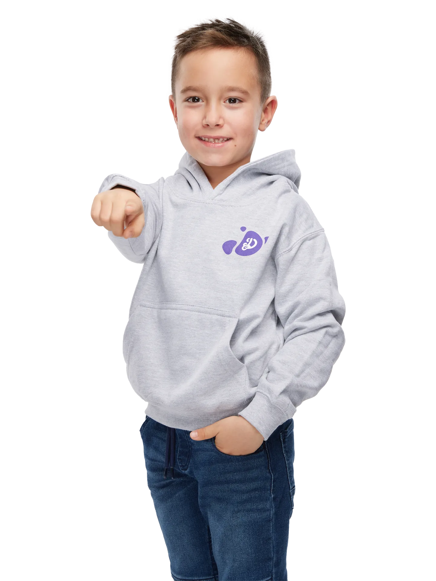 Sudadera alegre infantil con capucha Hámster breakdancer - Image 5