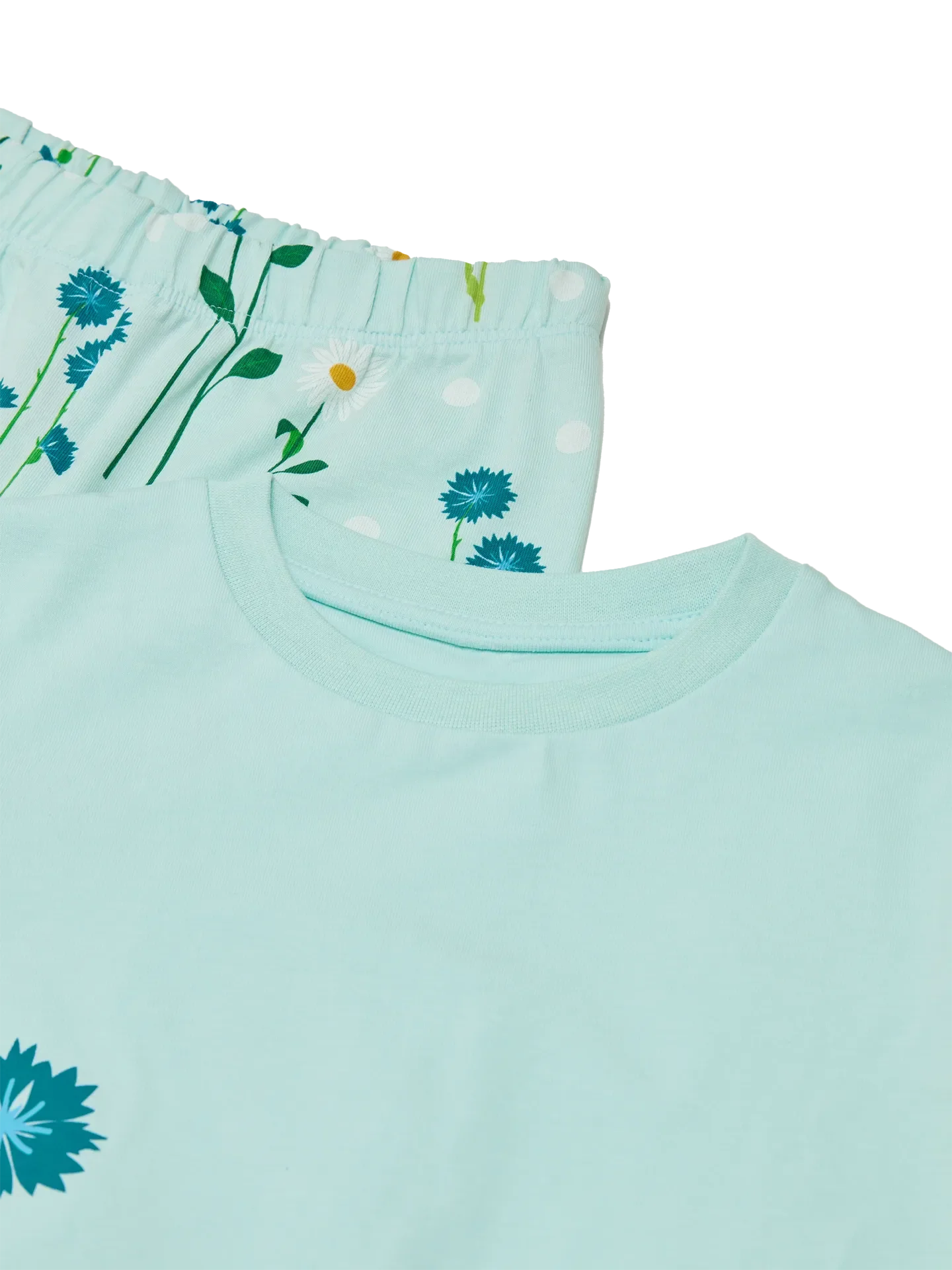 Pijama infantil alegre Flores en el prado - Image 3