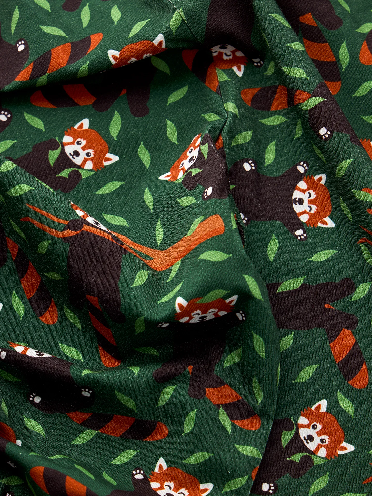 Pijama infantil alegre Panda rojo - Image 3