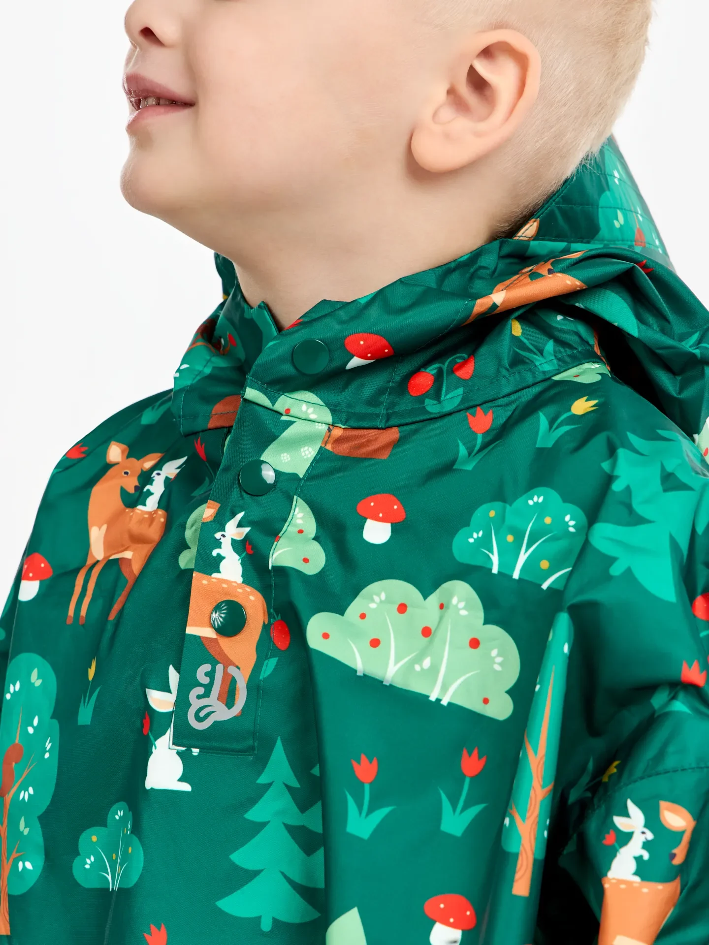 Impermeable infantil alegre Amigos del bosque - Image 5