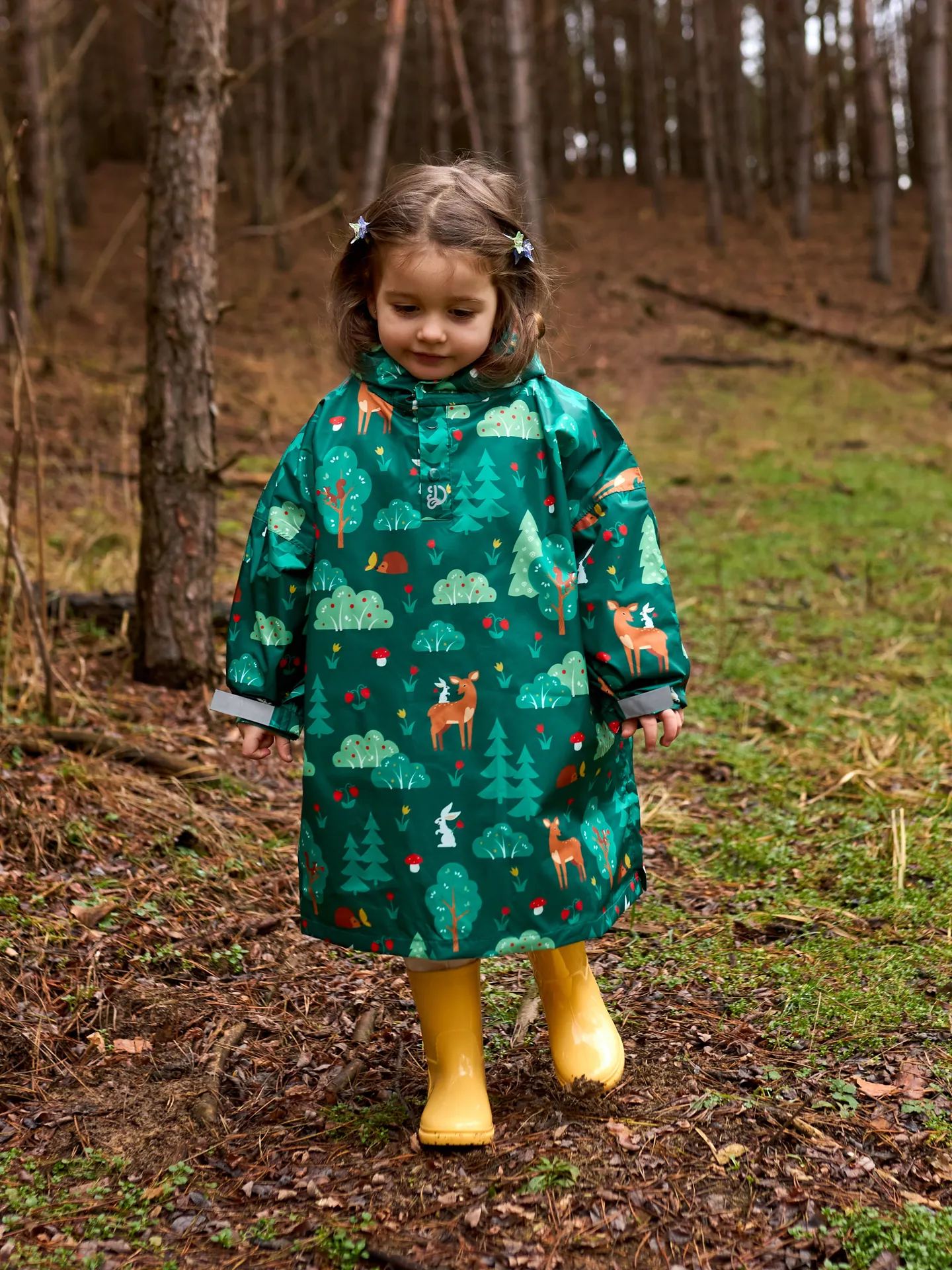 Impermeable infantil alegre Amigos del bosque - Image 7