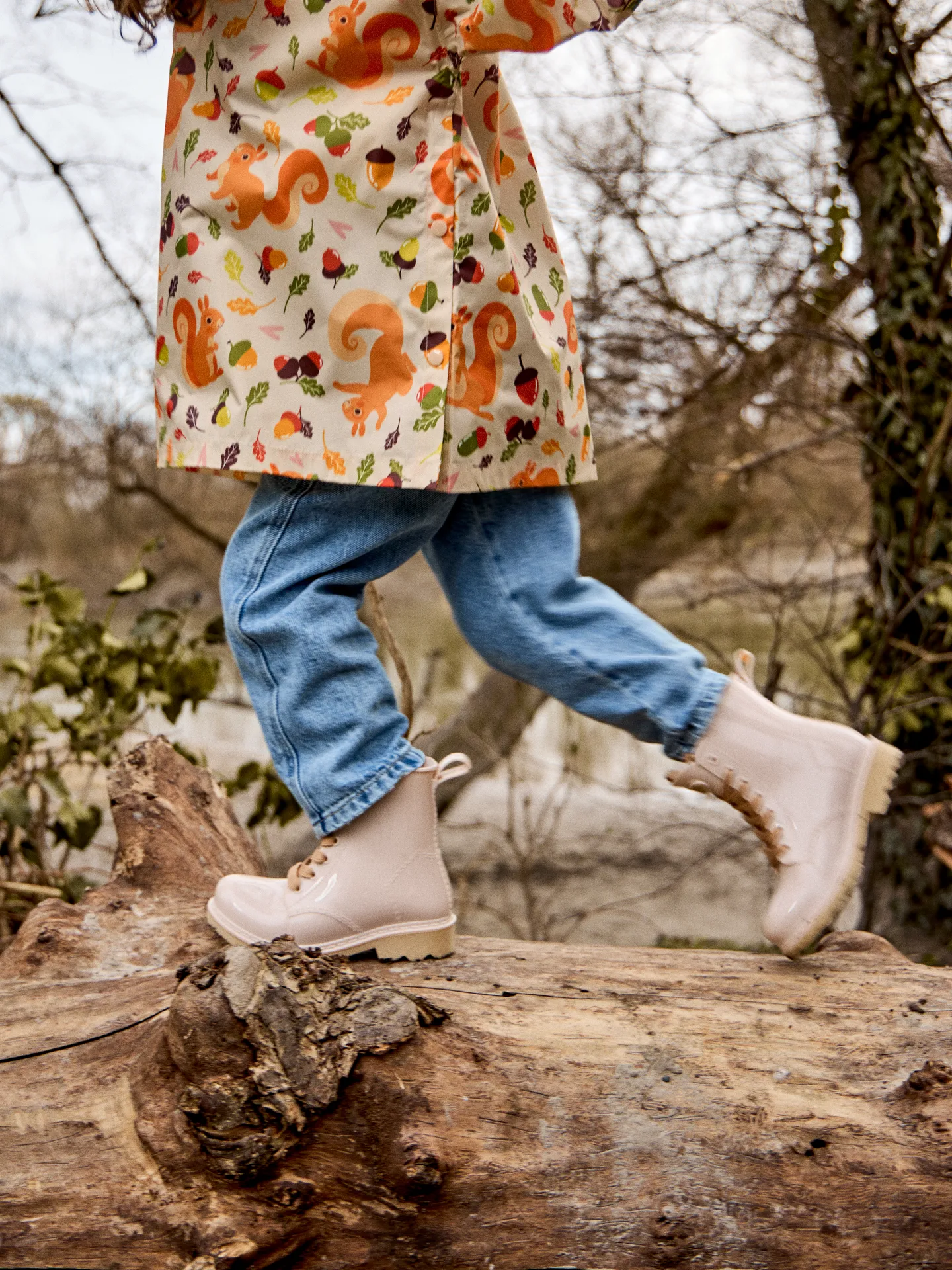 Impermeable infantil alegre Ardilla y nueces - Image 10
