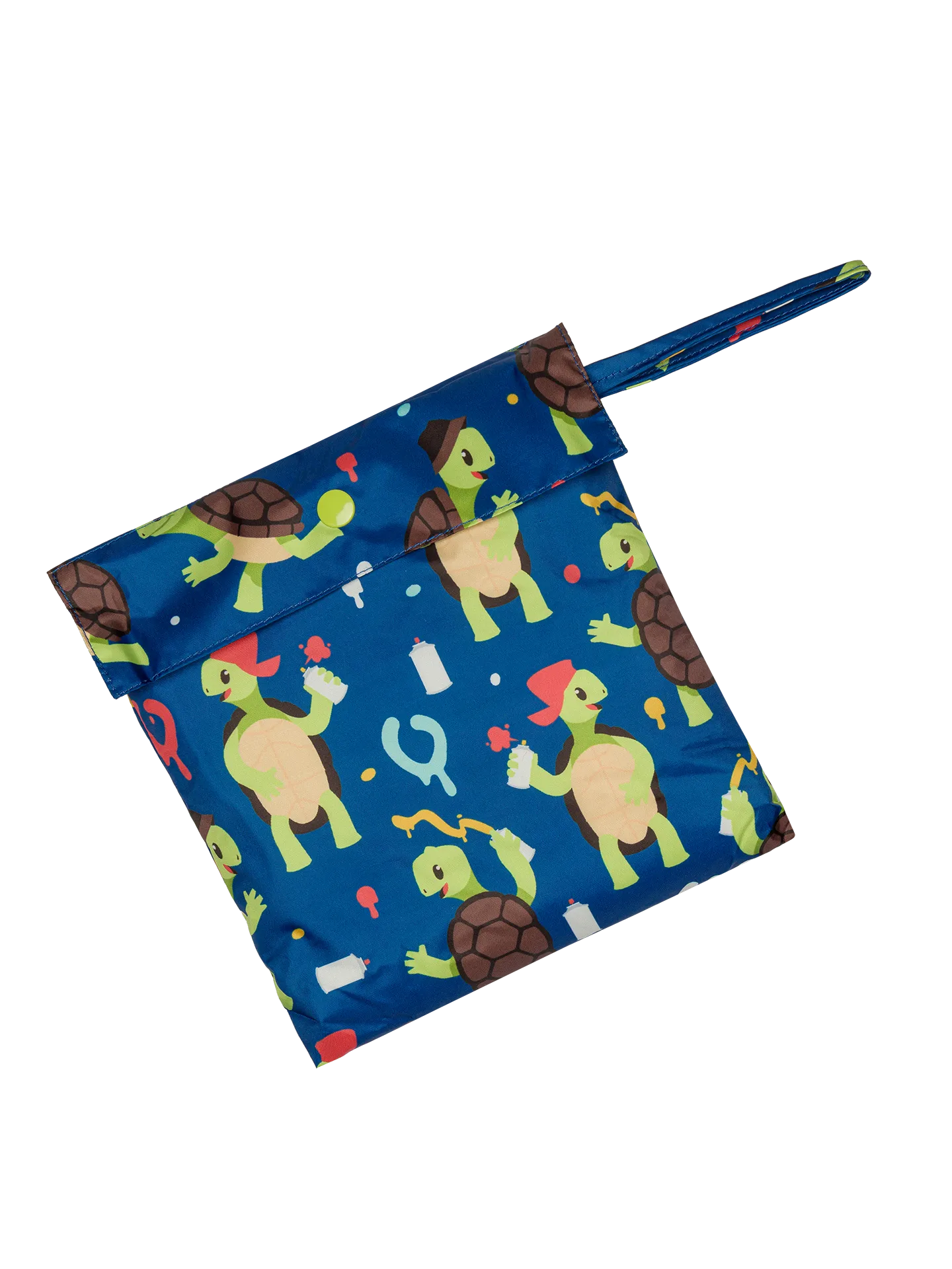 Impermeable infantil alegre Tortuga artista - Image 3