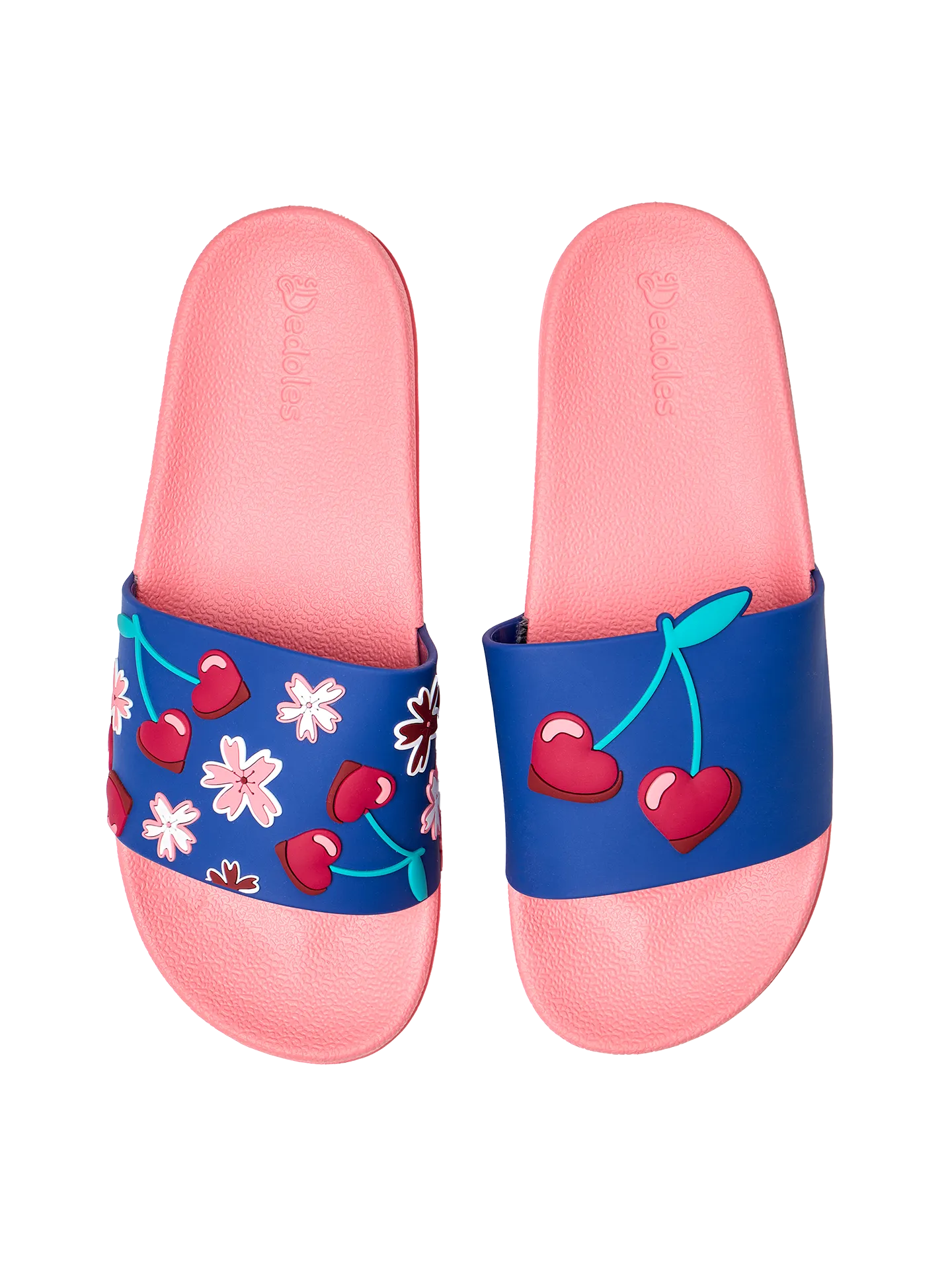 Chanclas infantiles alegres Amor por las cerezas