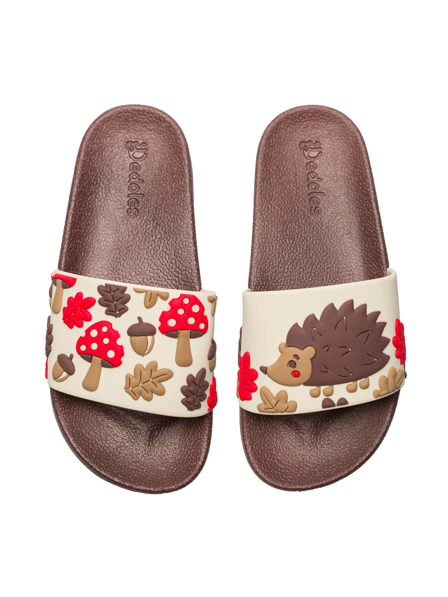 Chanclas infantiles alegres Erizo del bosque