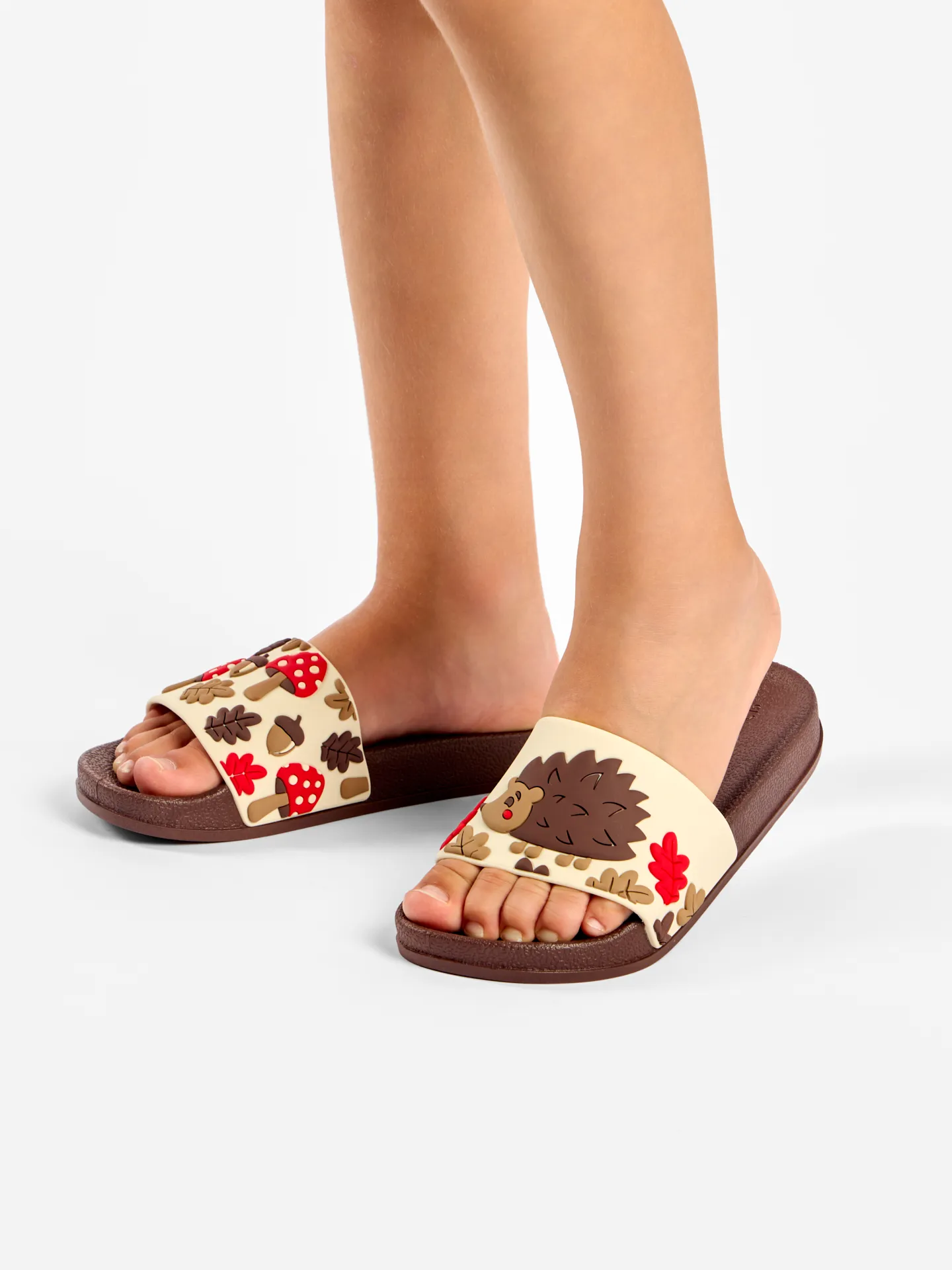 Chanclas infantiles alegres Erizo del bosque - Image 4