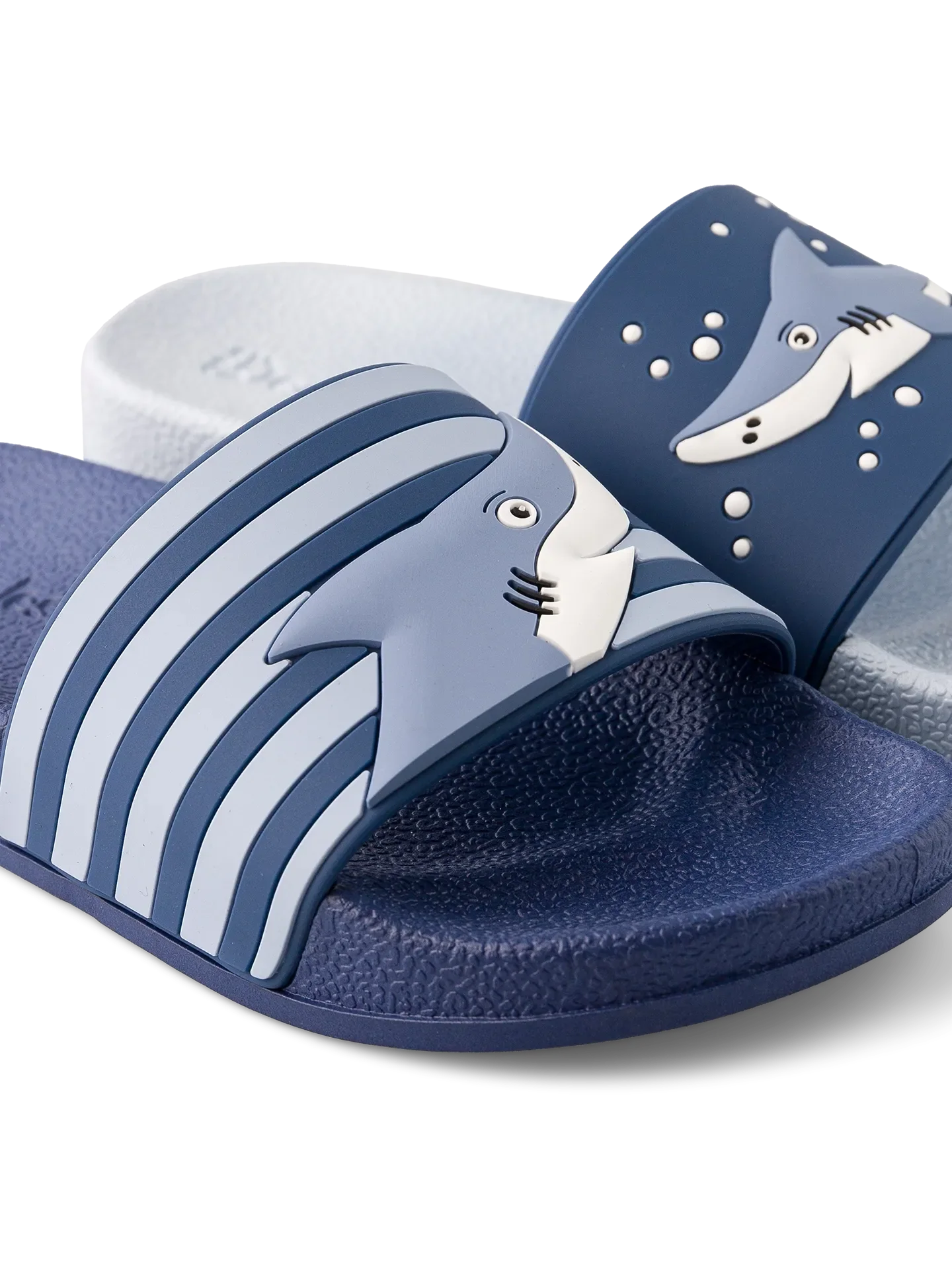 Chanclas infantiles alegres Tiburón gris - Image 3