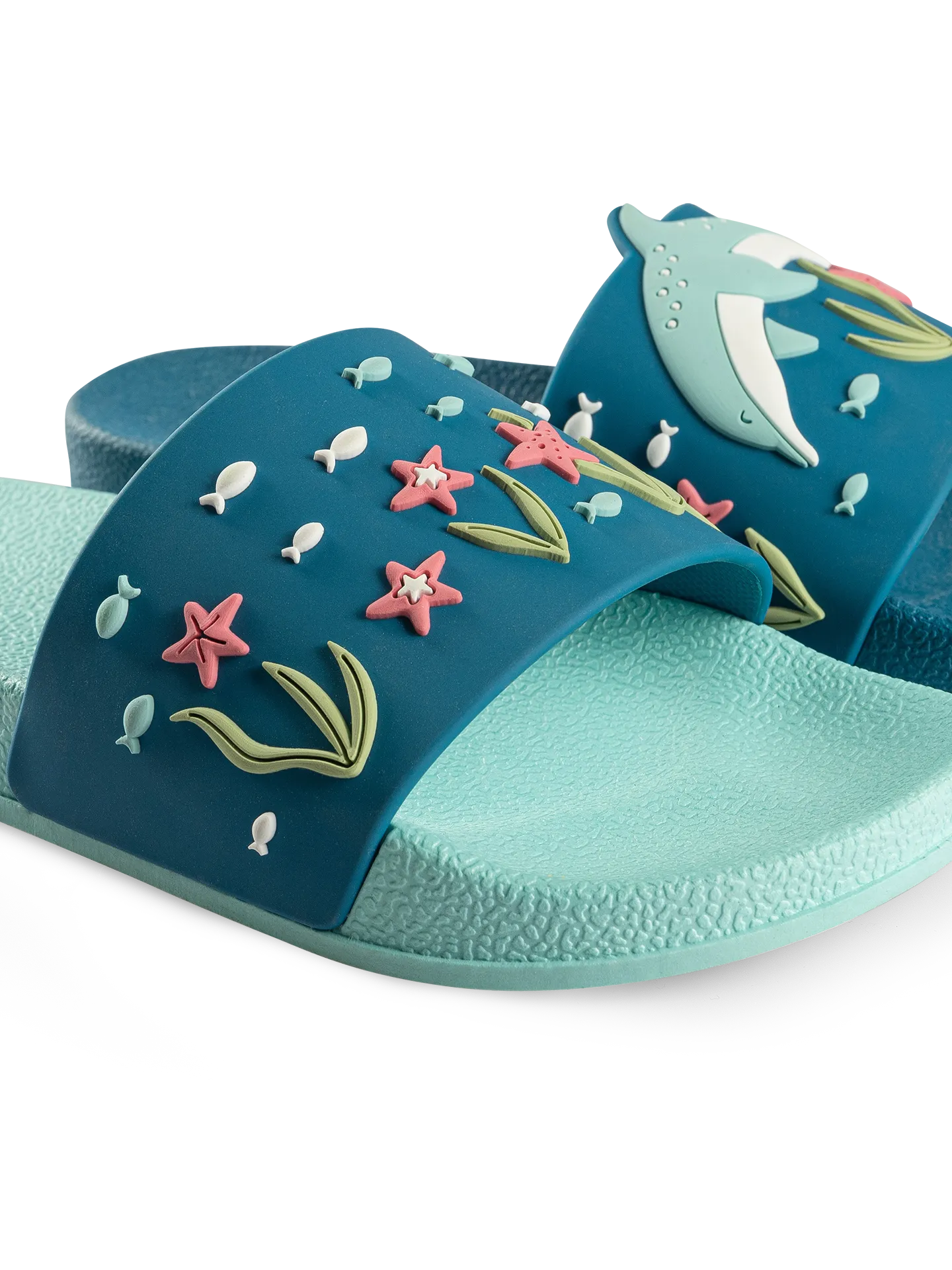 Chanclas infantiles alegres Delfín alegre - Image 3