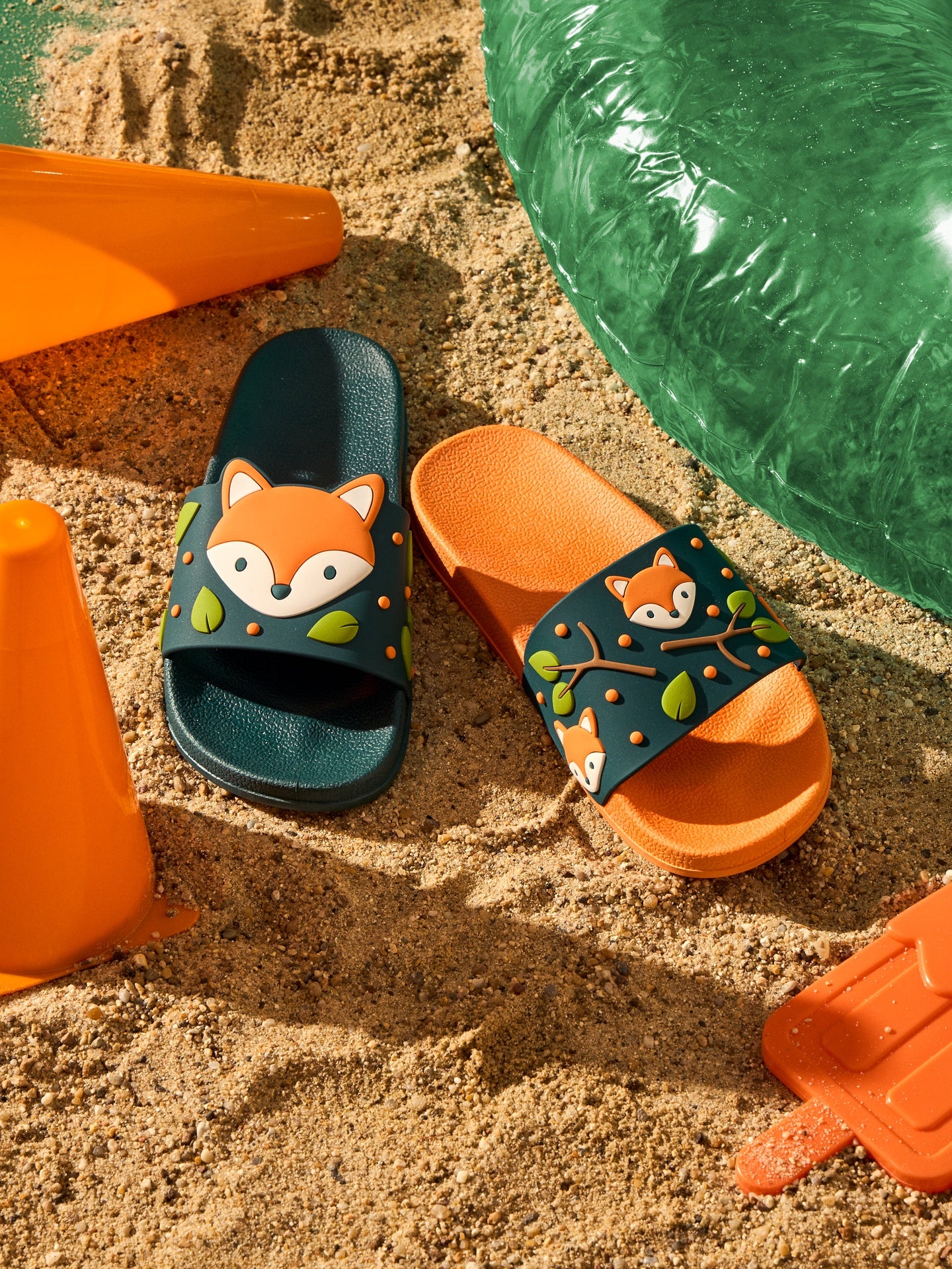 Chanclas infantiles alegres Zorro pequeño - Image 2