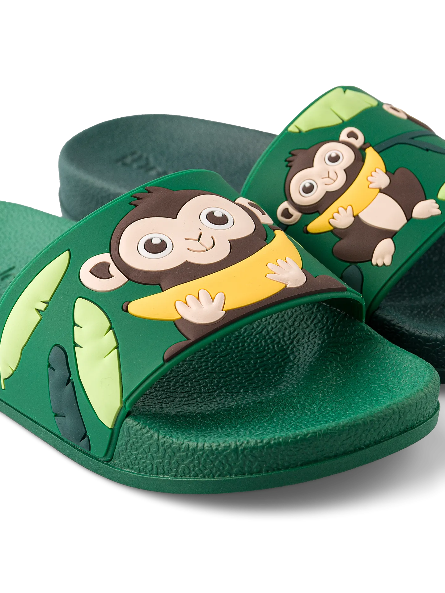 Chanclas infantiles alegres Mono en la jungla - Image 3