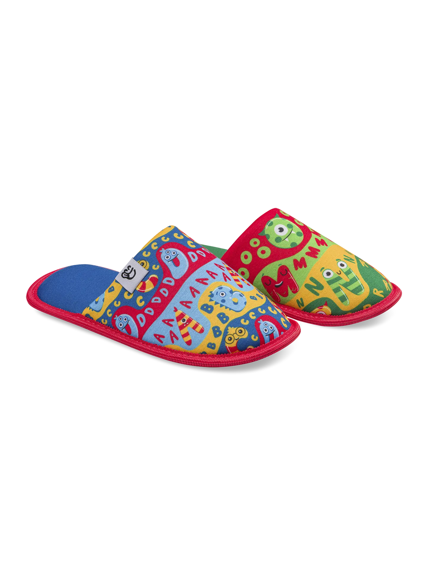 Pantuflas infantiles alegres Primeras letras - Image 2