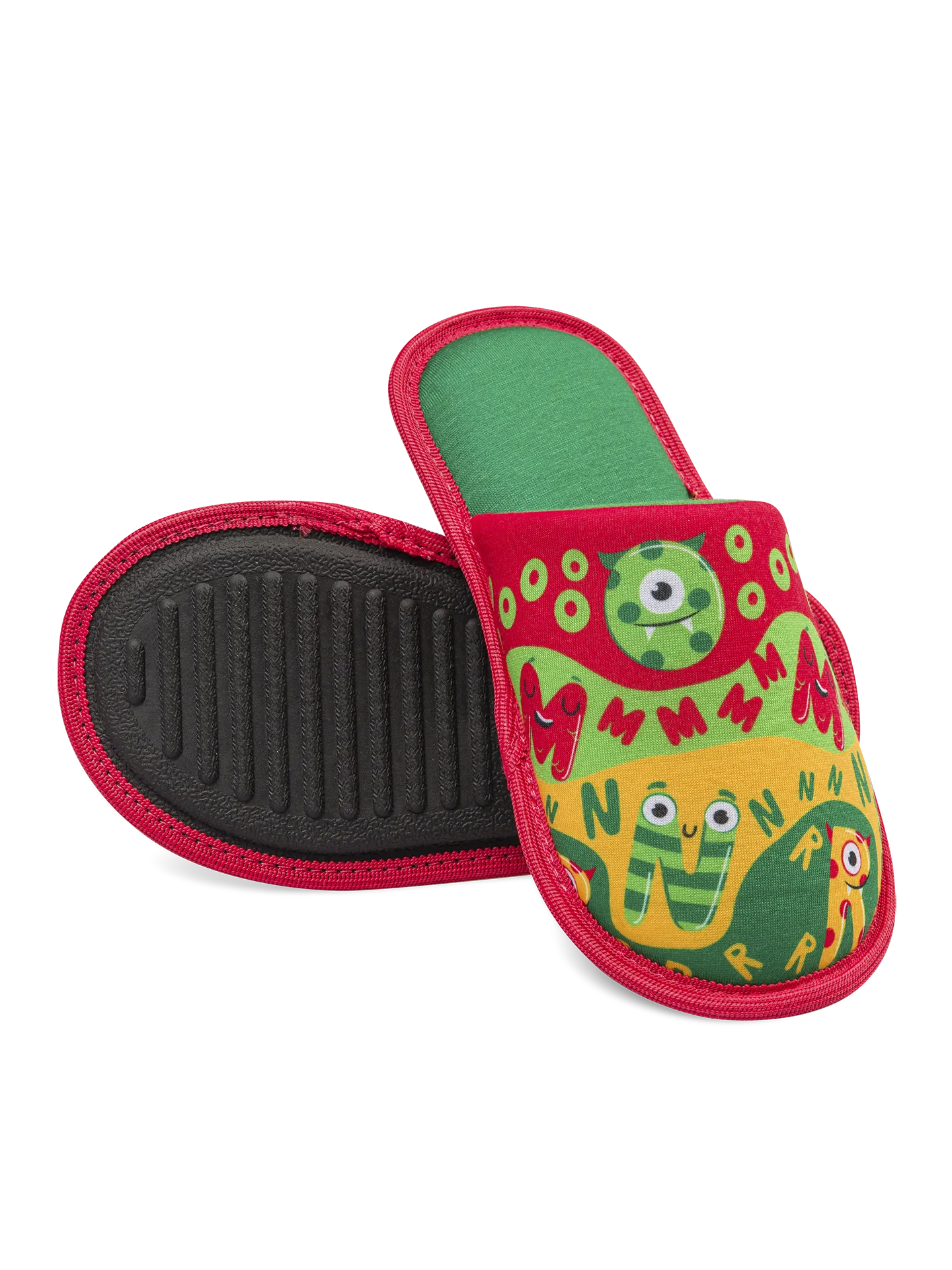 Pantuflas infantiles alegres Primeras letras - Image 3