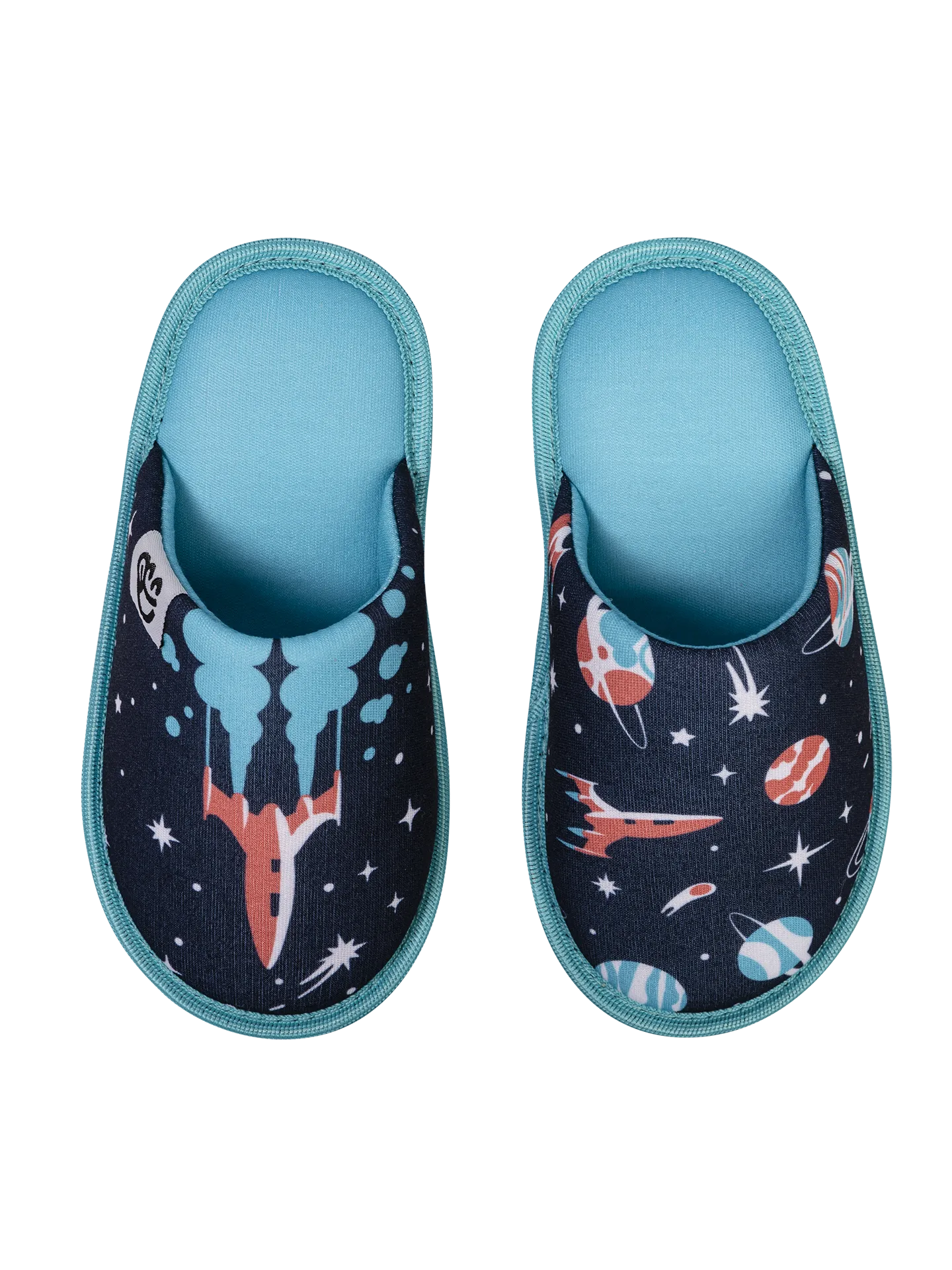 Pantuflas infantiles alegres Planetas