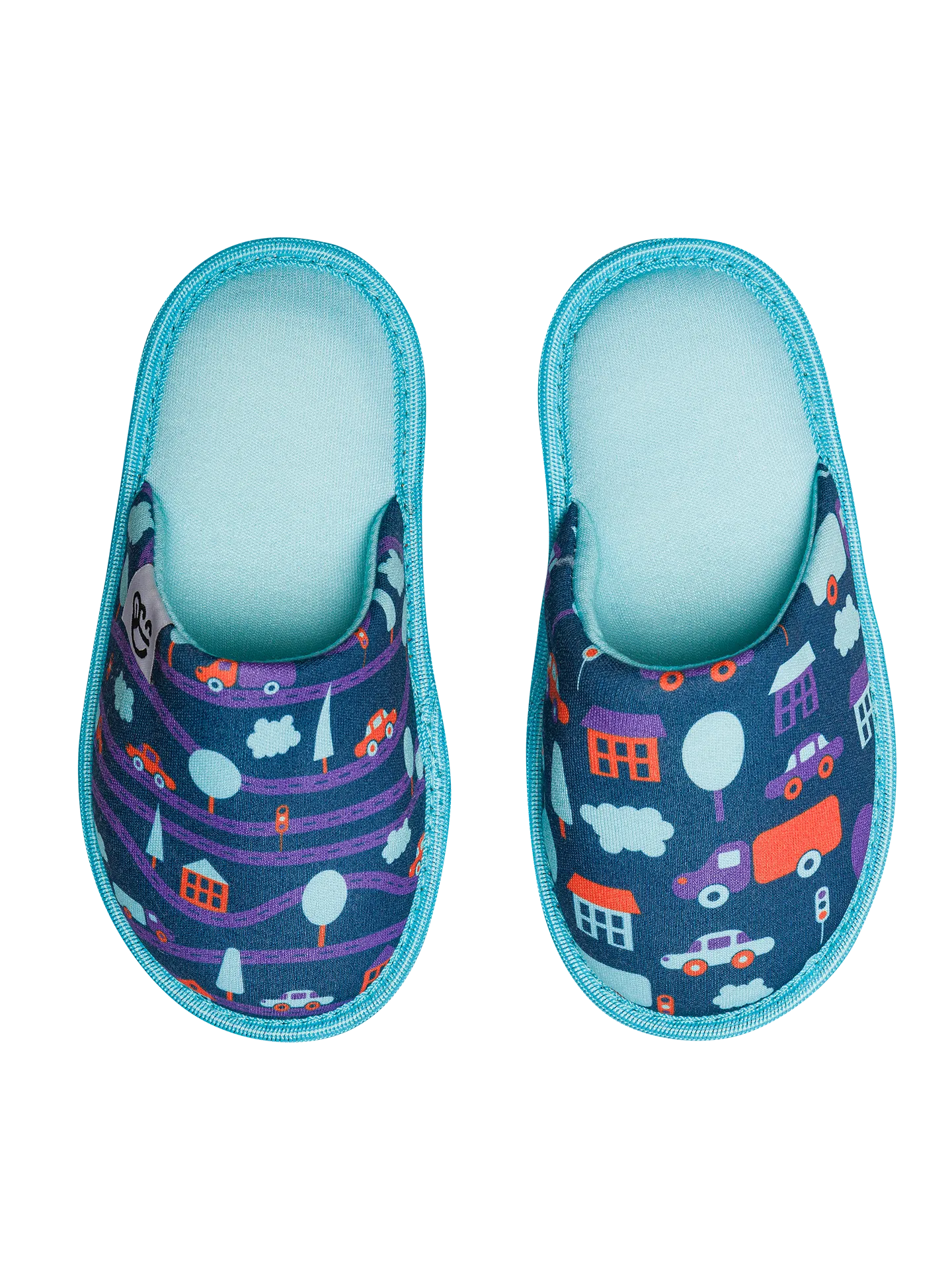 Pantuflas infantiles alegres Tráfico