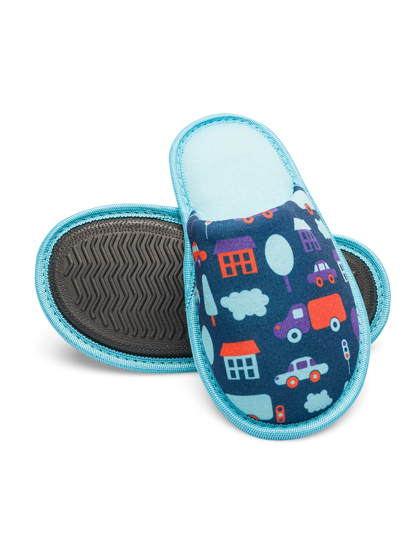 Pantuflas infantiles alegres Tráfico - Image 3
