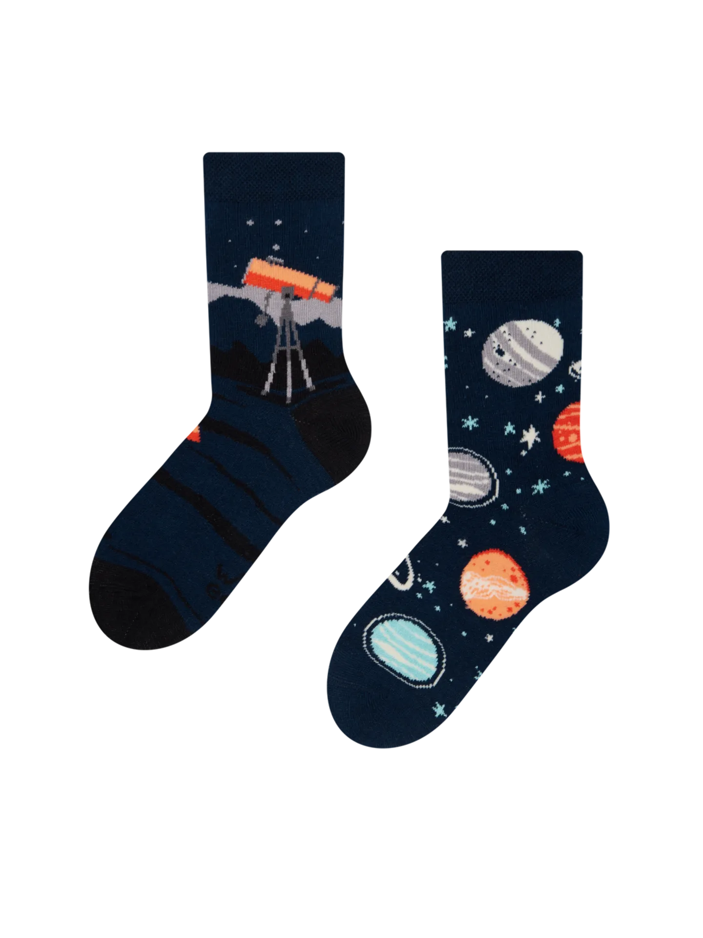 Calcetines infantiles alegres Cosmos