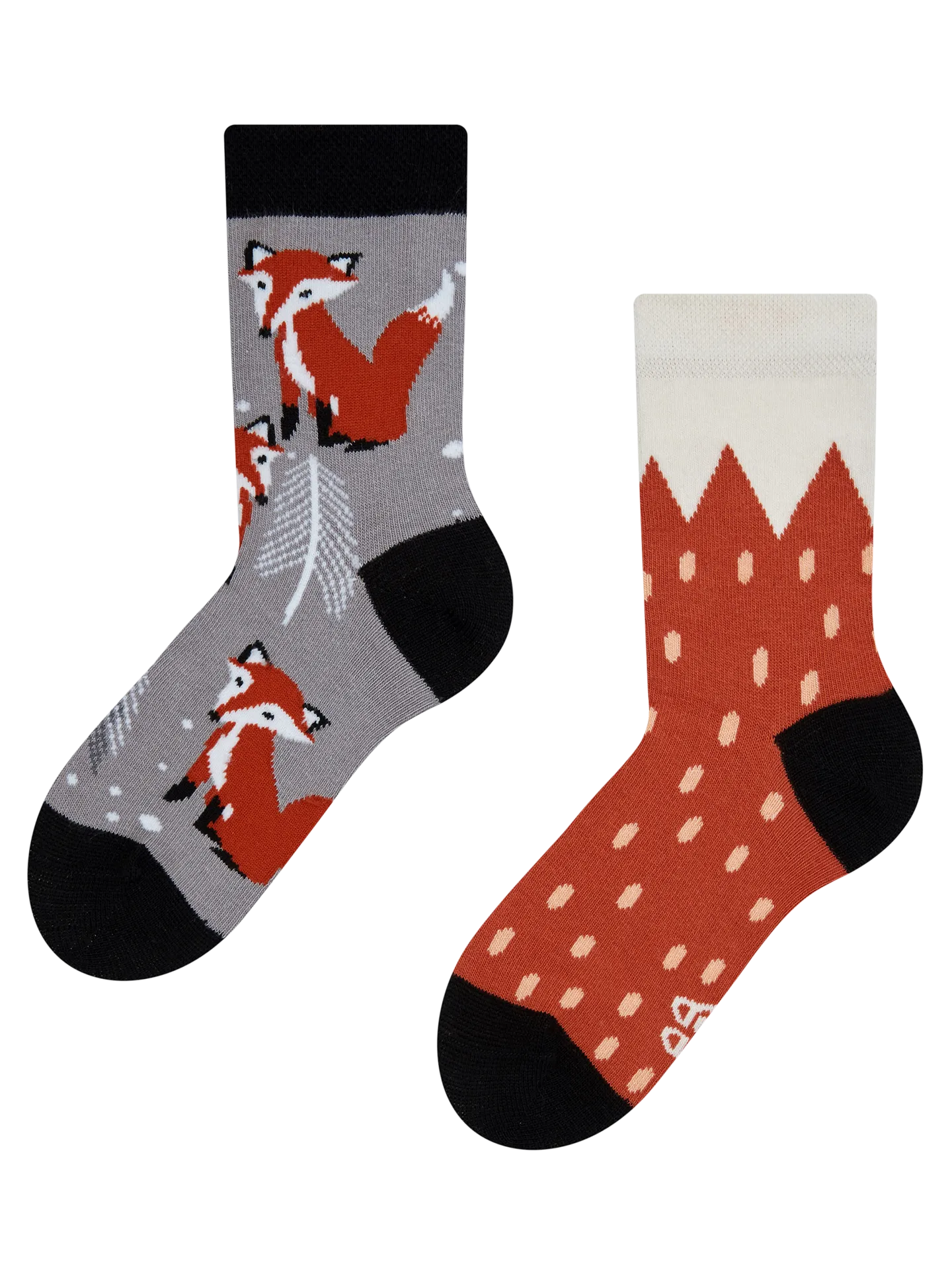 Calcetines infantiles alegres Zorro