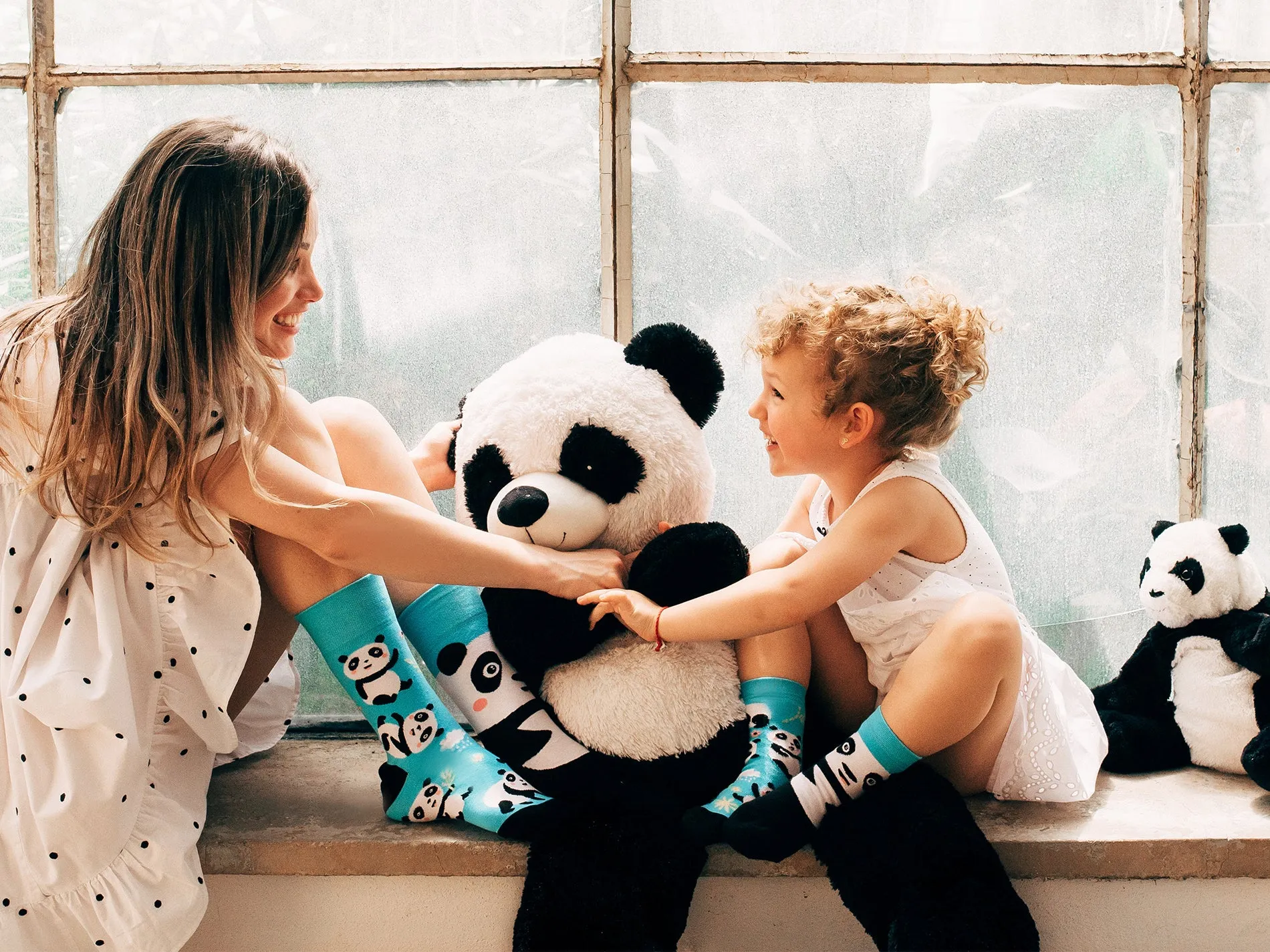 Calcetines infantiles alegres Panda - Image 3