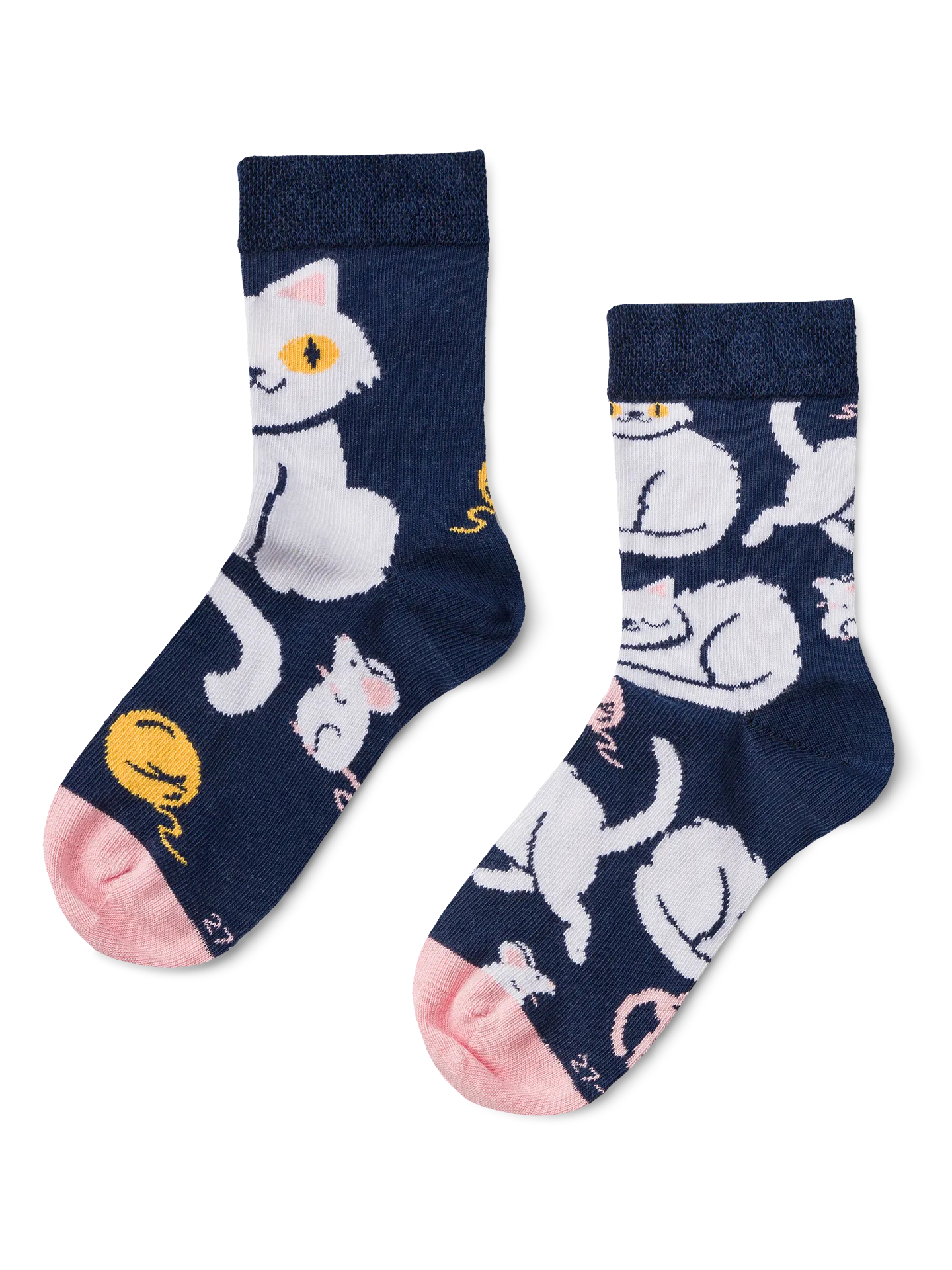 Calcetines infantiles alegres Gatito juguetón