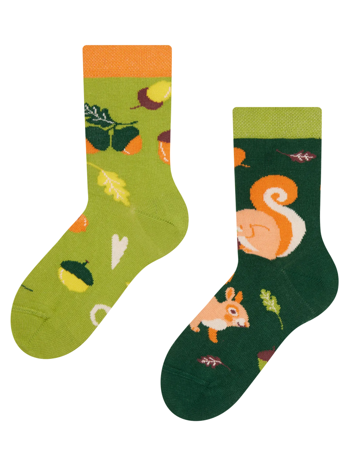 Calcetines infantiles alegres Ardilla