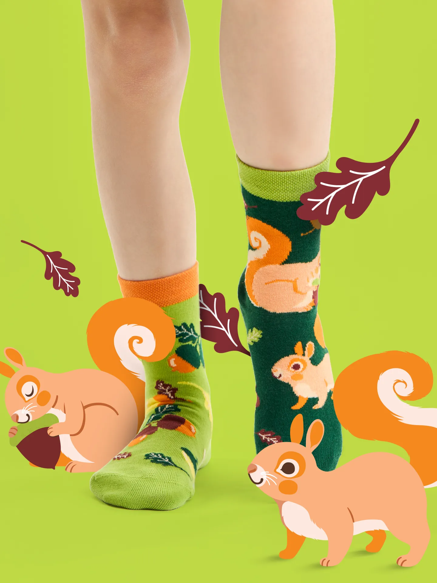 Calcetines infantiles alegres Ardilla - Image 4