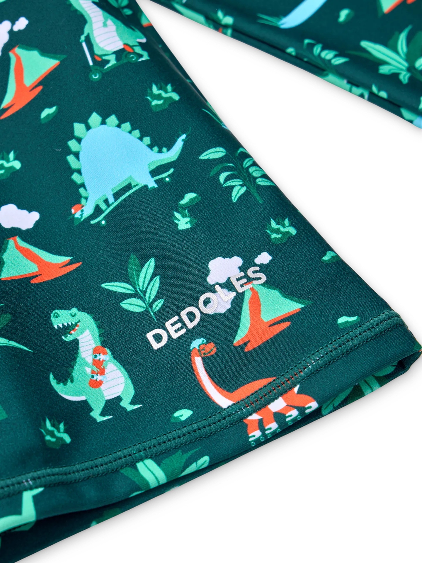 Camiseta de baño infantil con protección UV Skatepark de los dinosaurios - Image 2