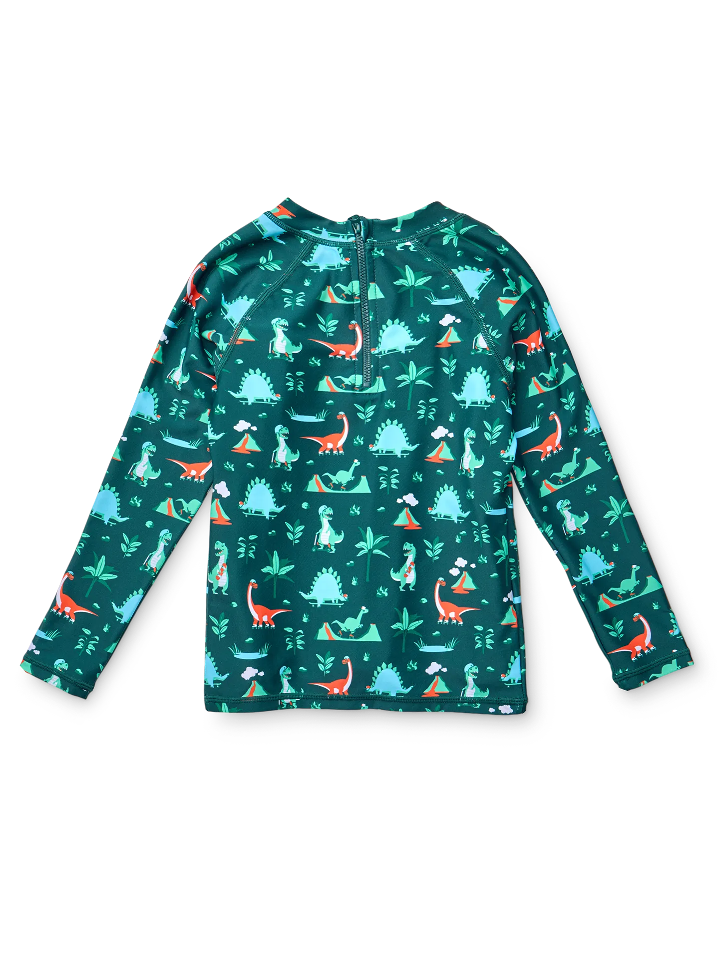 Camiseta de baño infantil con protección UV Skatepark de los dinosaurios - Image 5