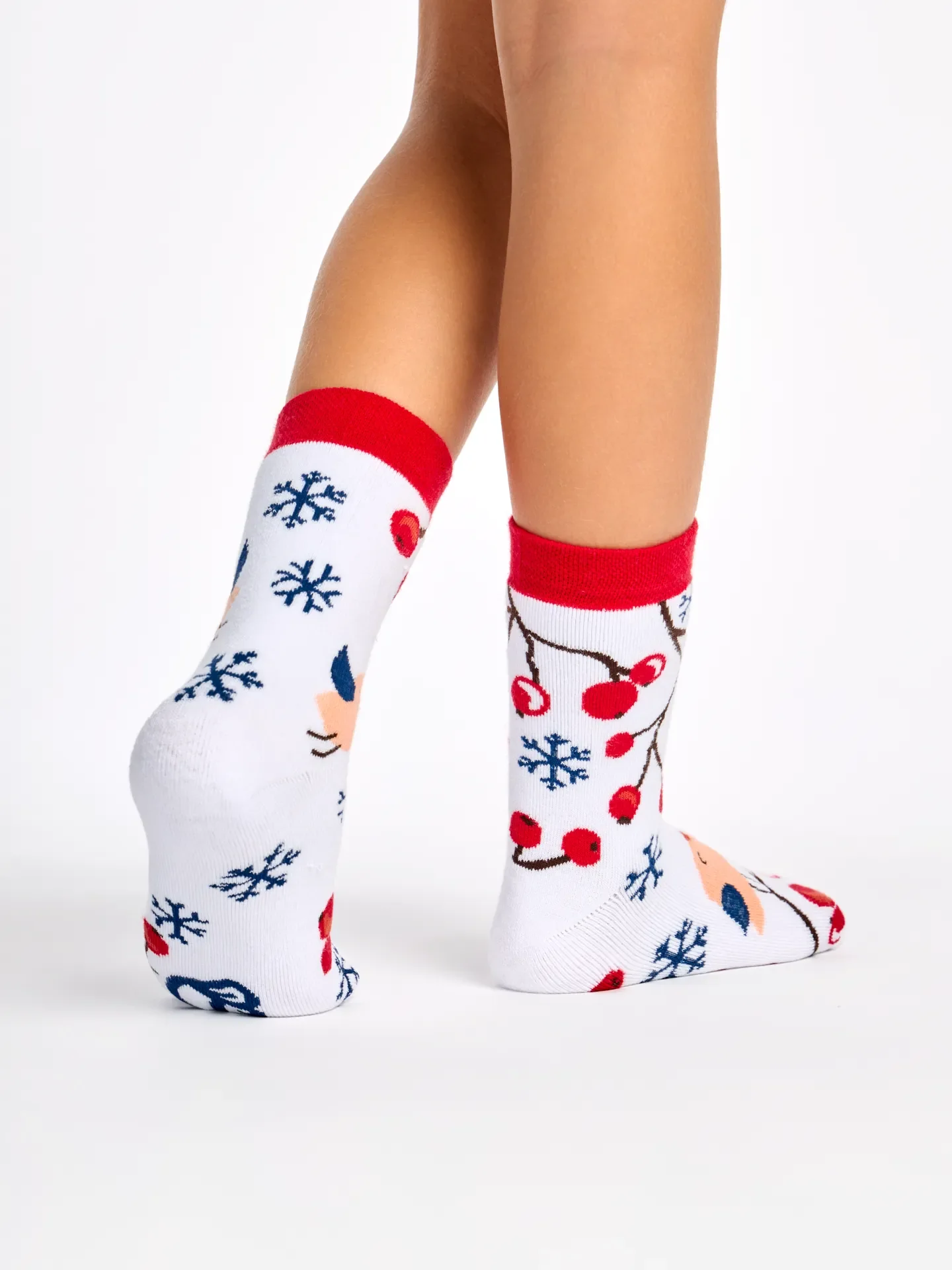 Calcetines infantiles alegres de inverno Bayas de invierno - Image 3
