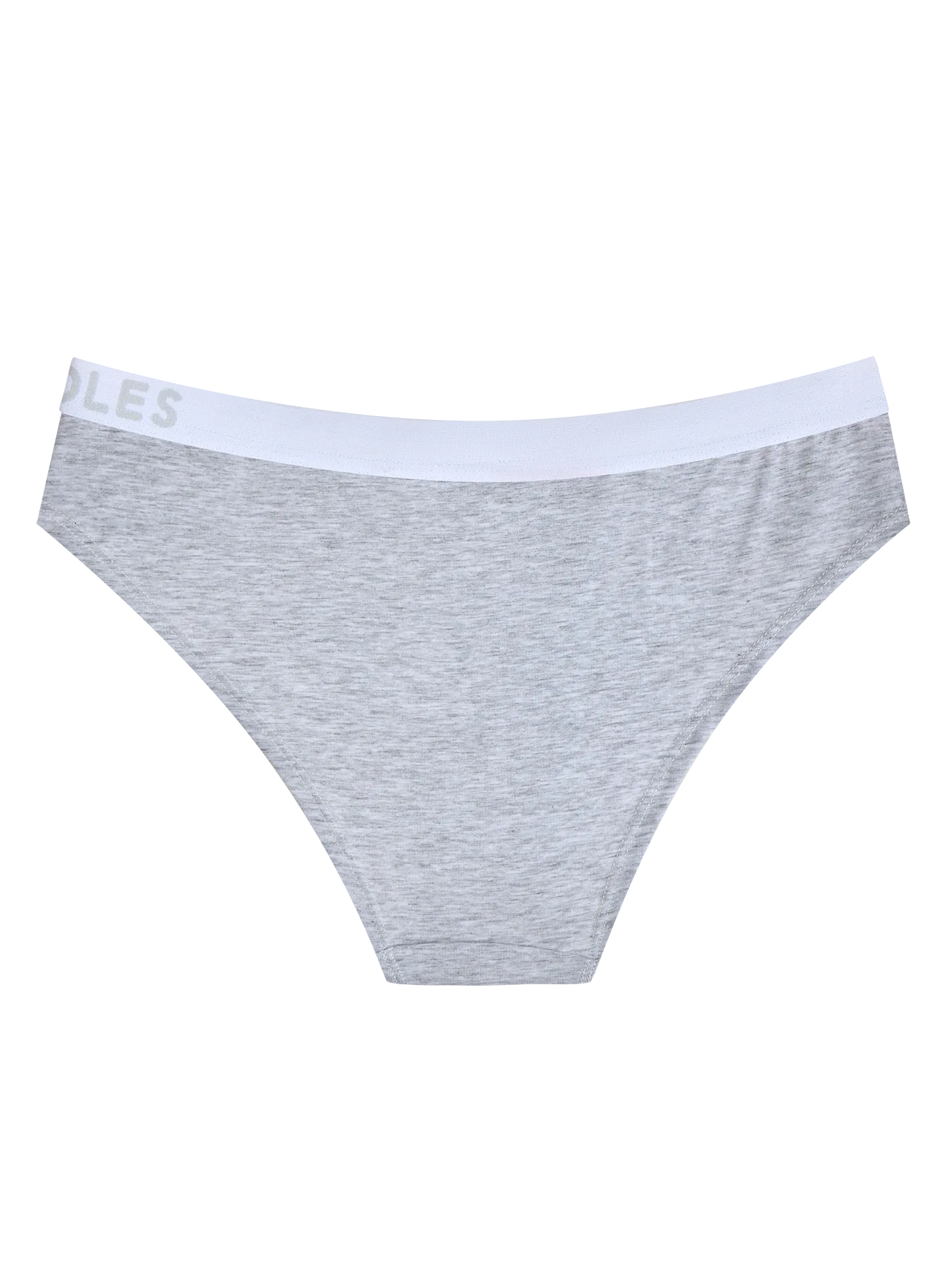 Bragas de modal para mujer Gris claro jaspeado - Image 4