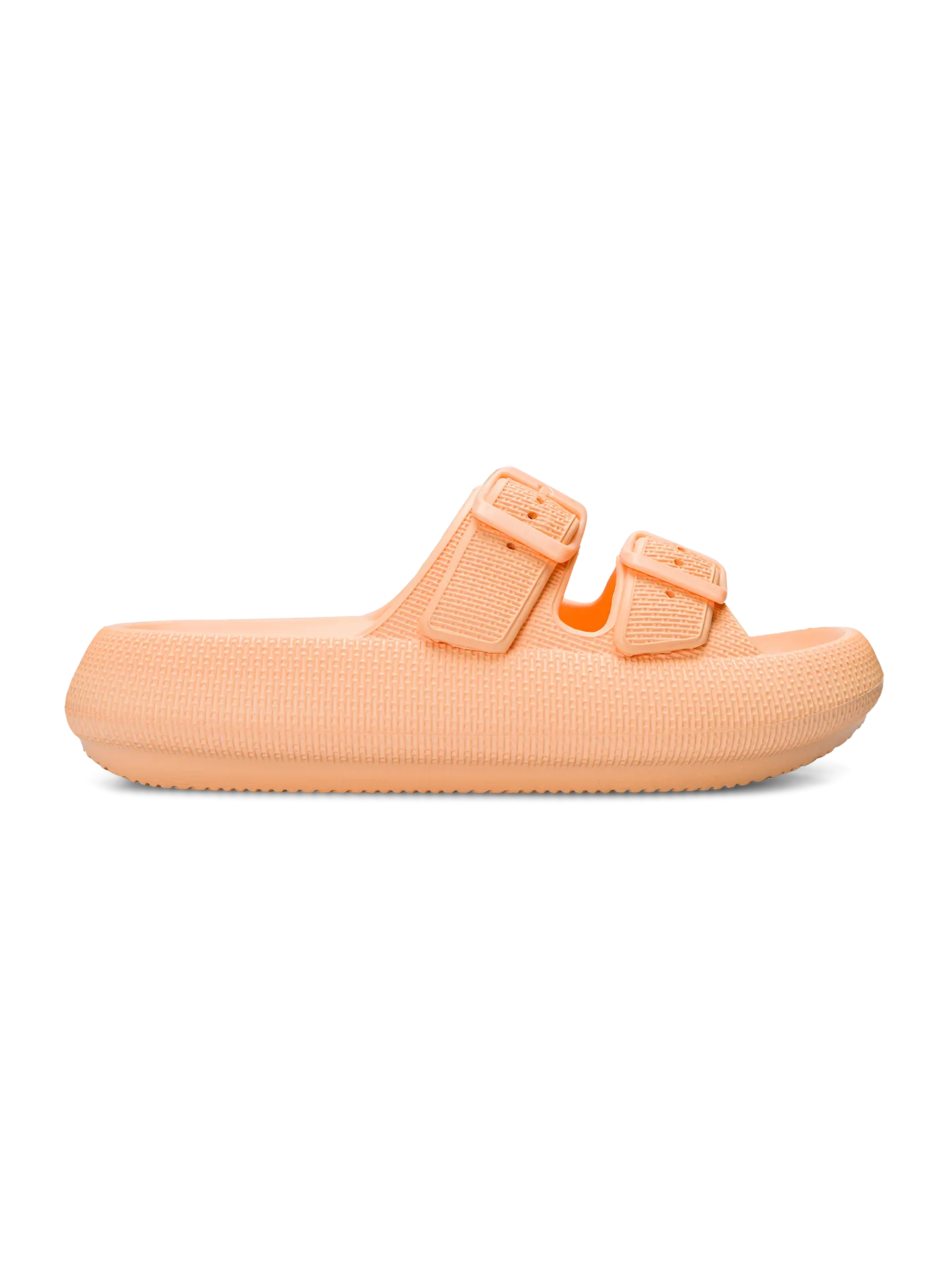 Sandalias con plataforma para mujer Melocotón claro - Image 3