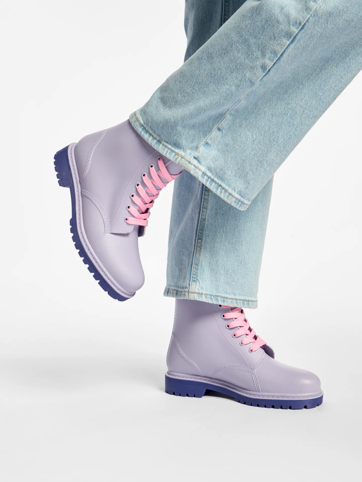 Botas de agua para mujer Morado claro - Image 5