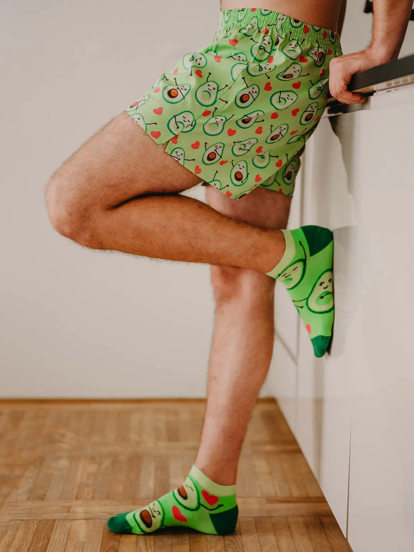 Calzoncillos alegres para hombre Amor por los aguacates - Image 7