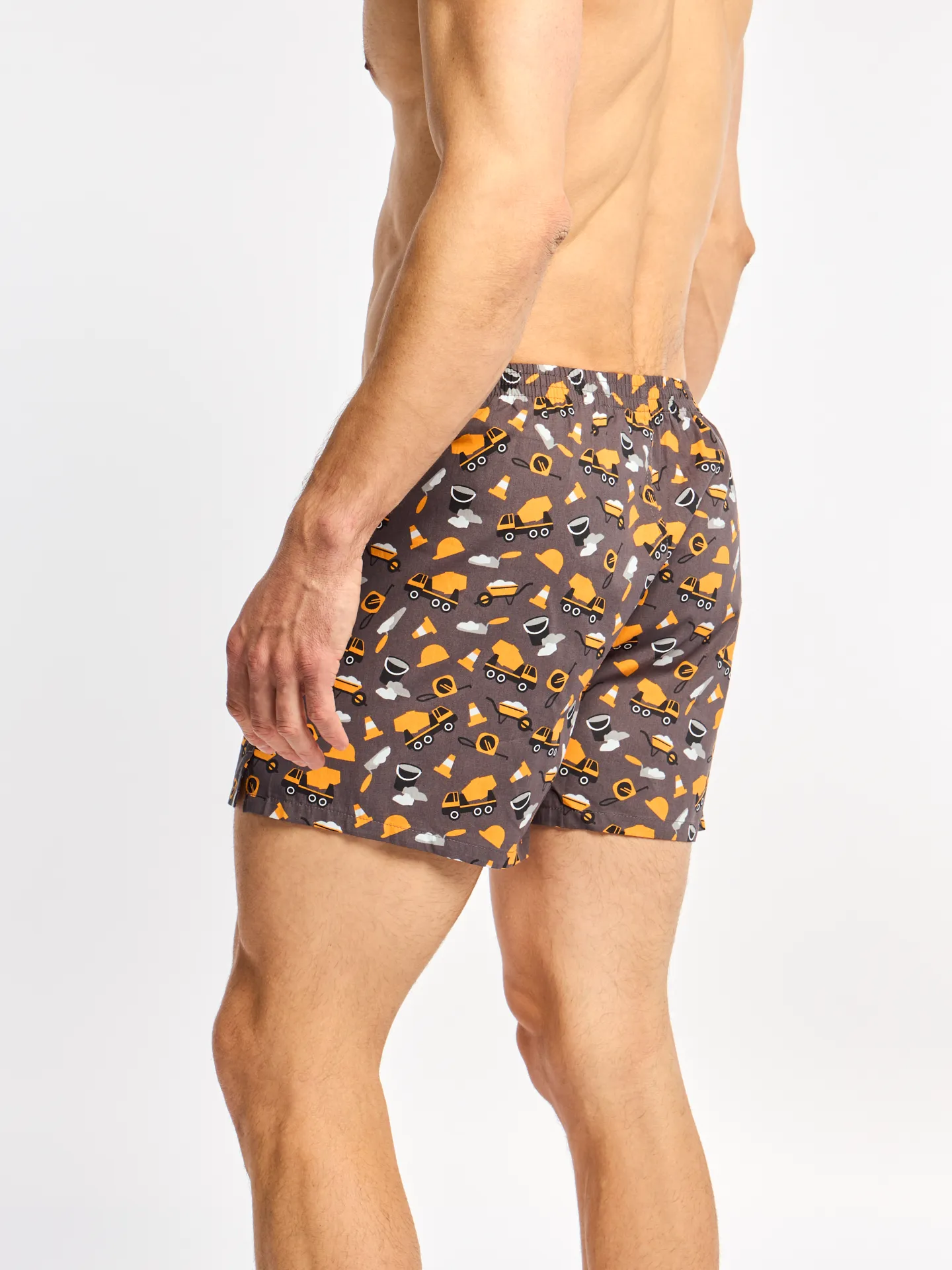 Calzoncillos alegres para hombre Trabajador de la construcción - Image 3