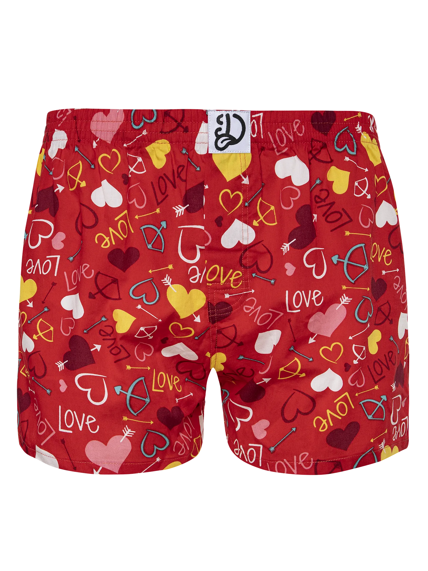 Calzoncillos alegres para hombre Corazones