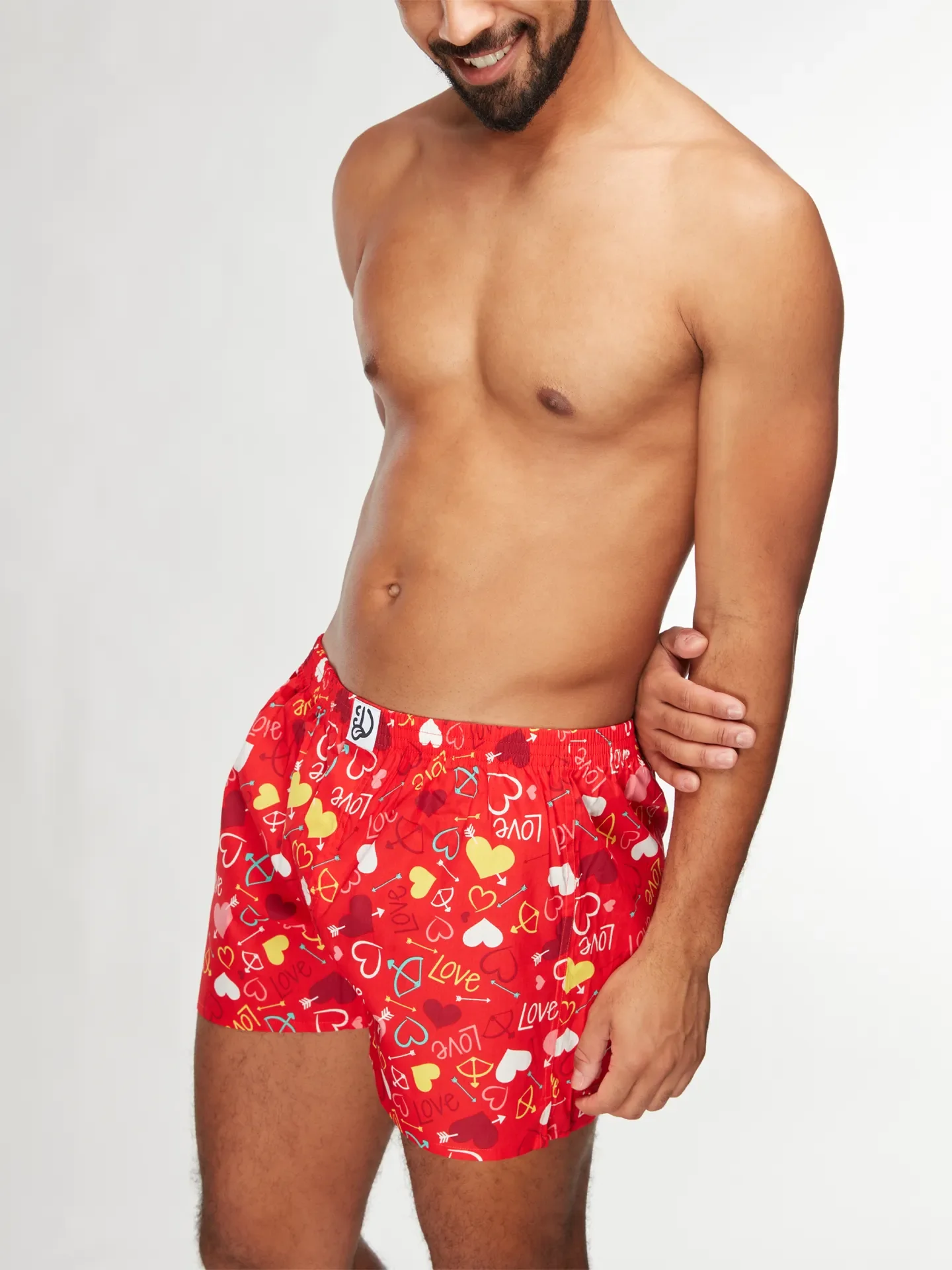 Calzoncillos alegres para hombre Corazones - Image 3
