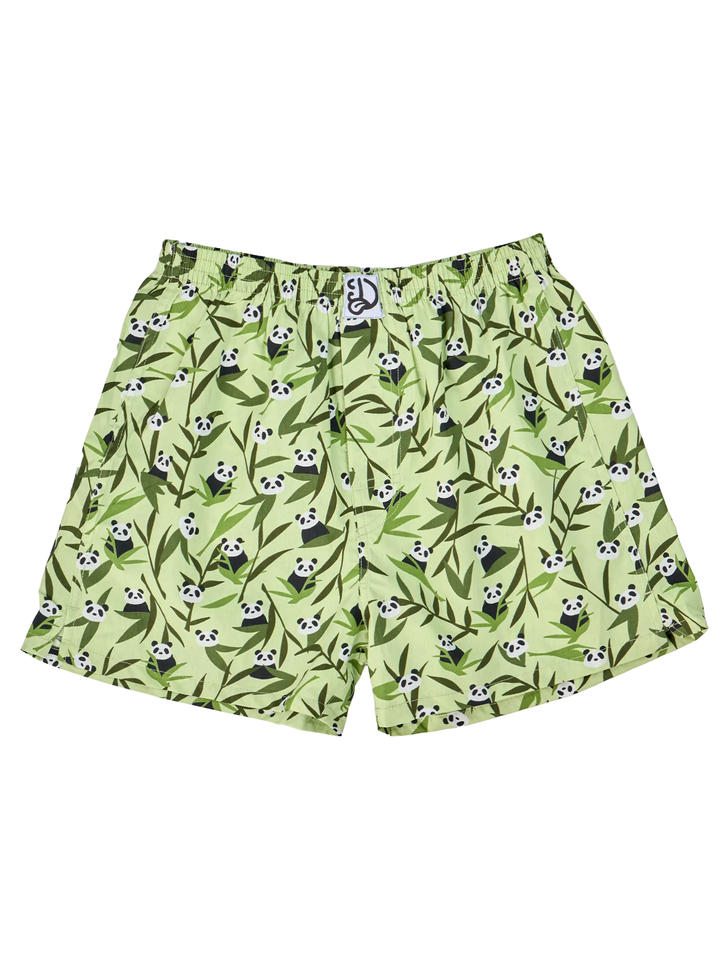 Calzoncillos alegres para hombre Pandas y bambú
