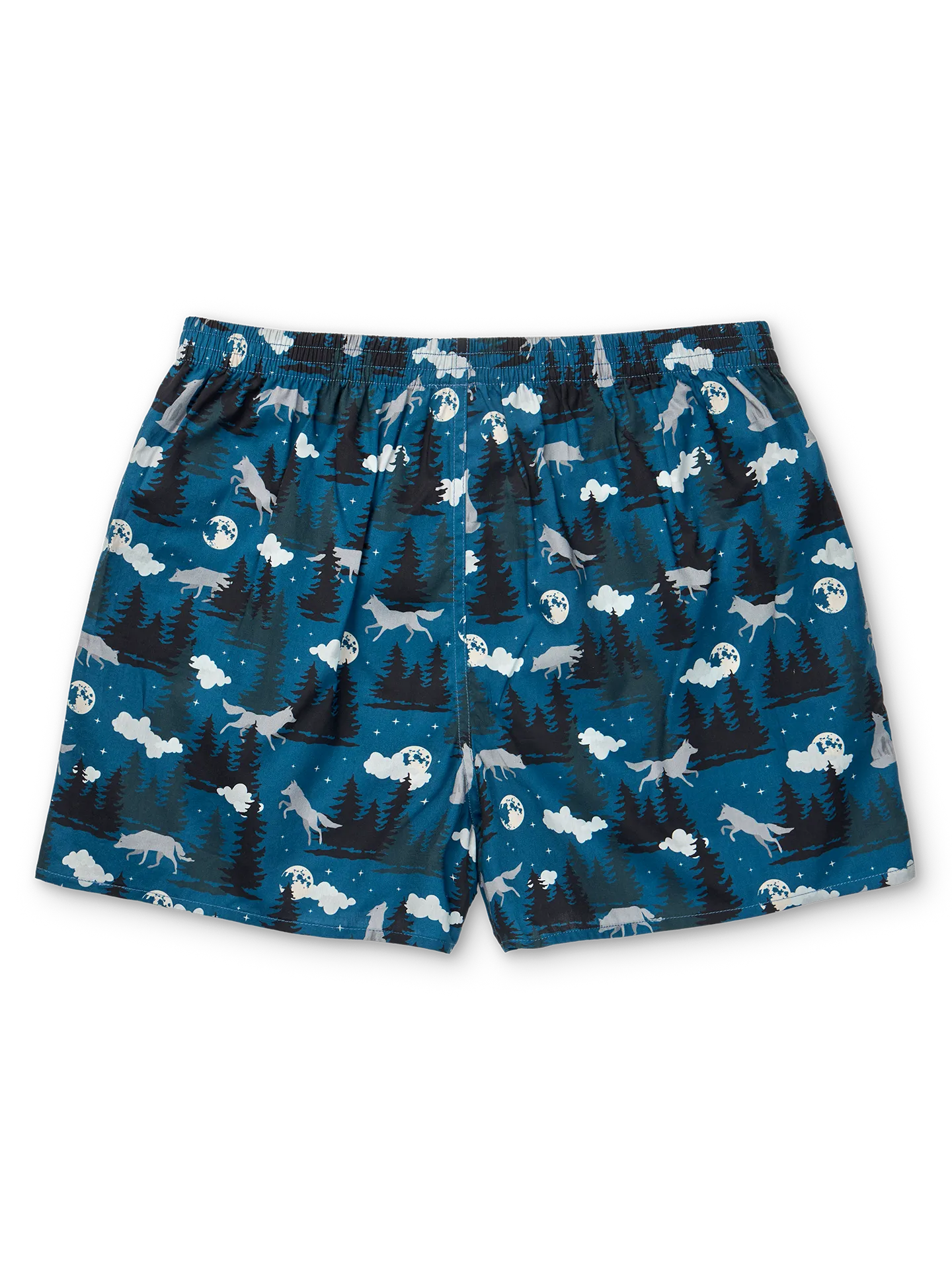 Calzoncillos alegres para hombre Lobo y luna - Image 2