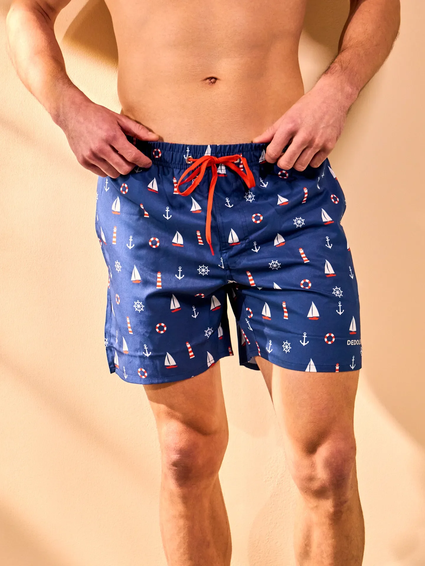 Bermudas alegres para hombre Capitán de mar - Image 4