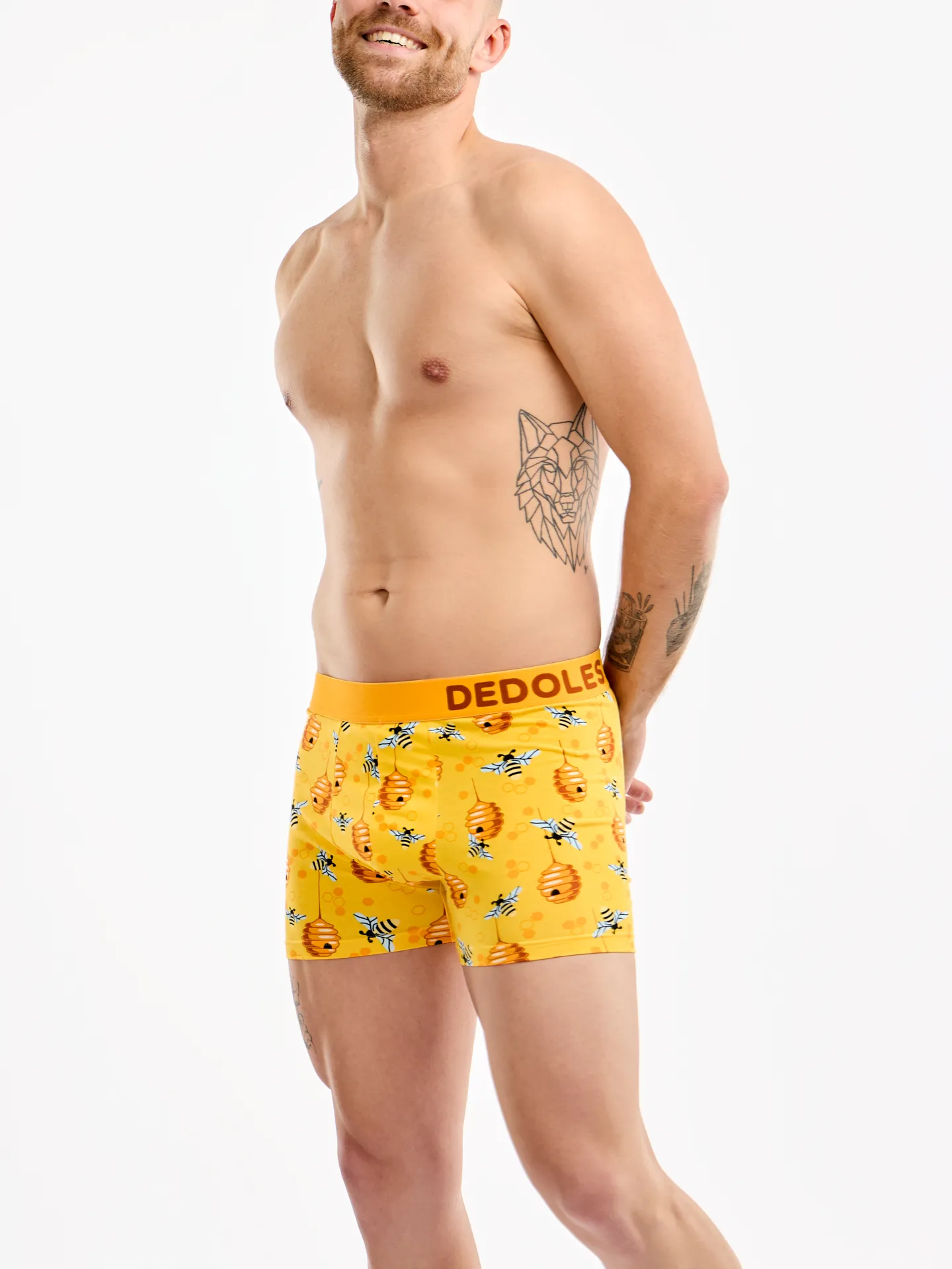 Bóxeres alegres para hombre Abejas ocupadas - Image 3