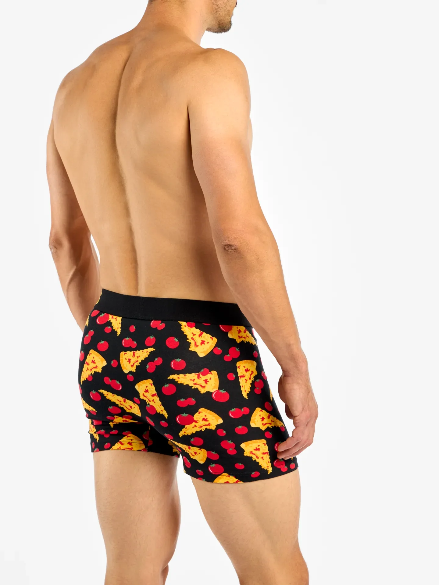 Bóxeres alegres para hombre Pizza de queso - Image 4