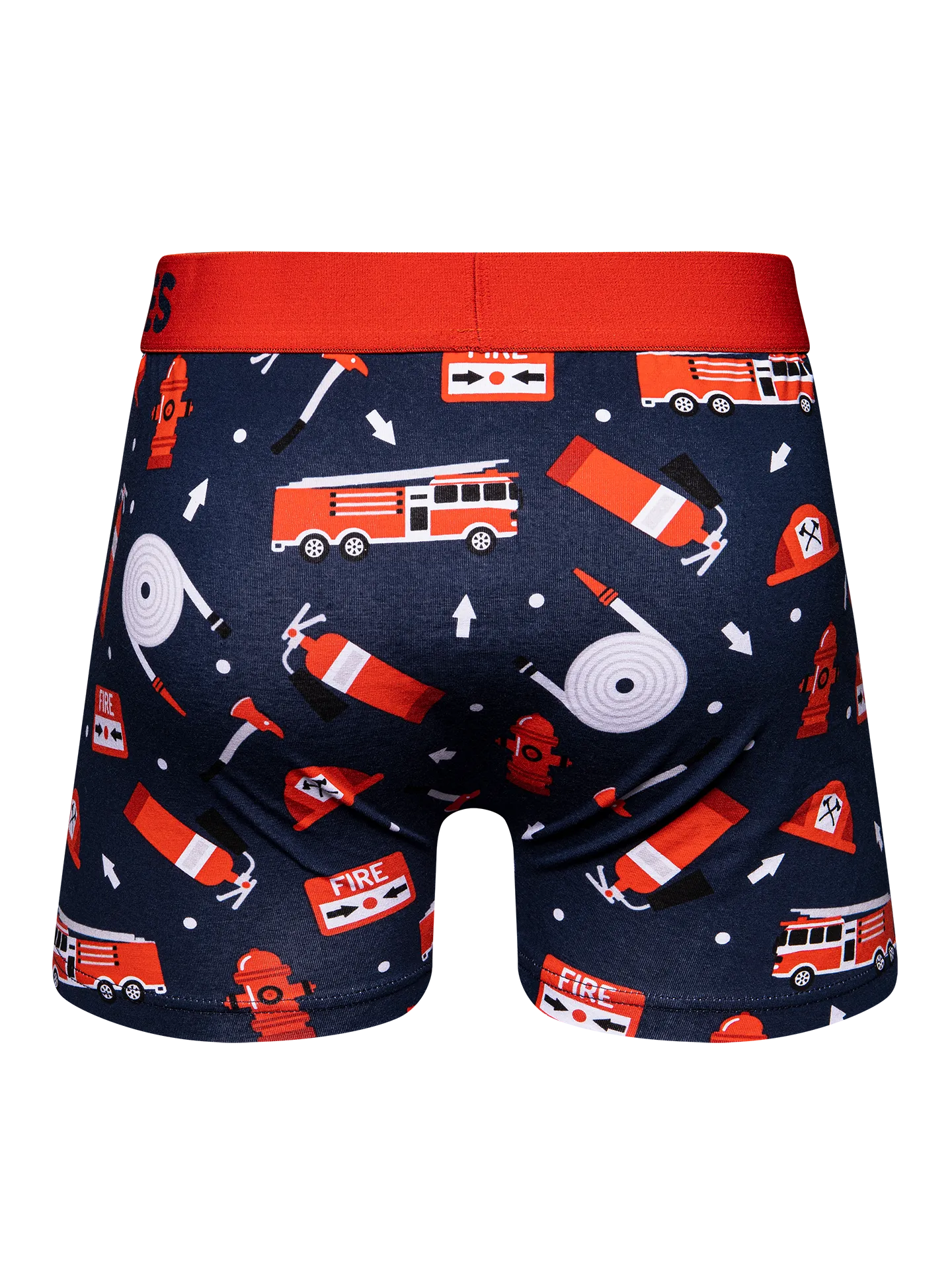 Bóxeres alegres para hombre Bombero - Image 2
