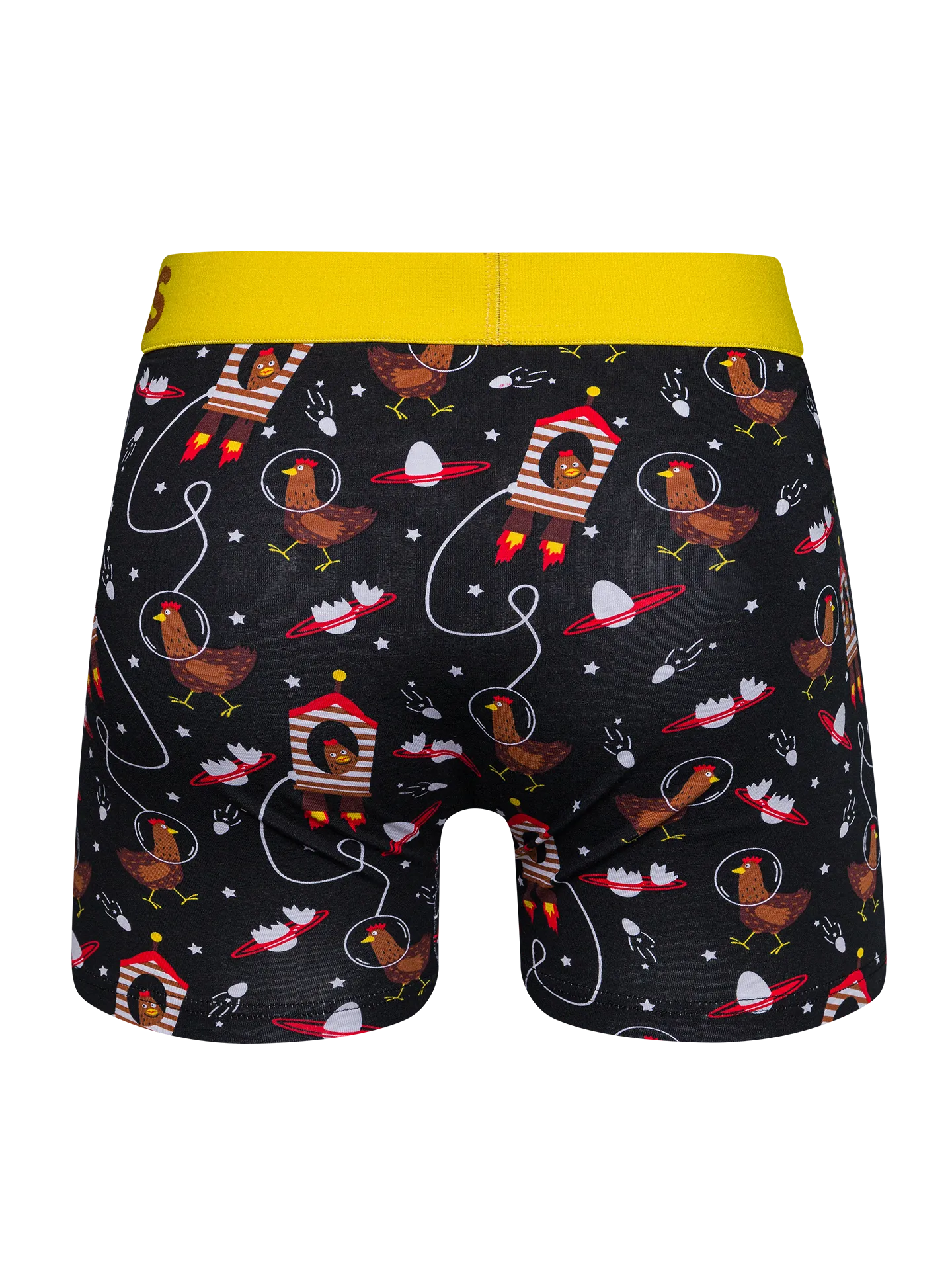 Bóxeres alegres para hombre Gallina astronauta - Image 2