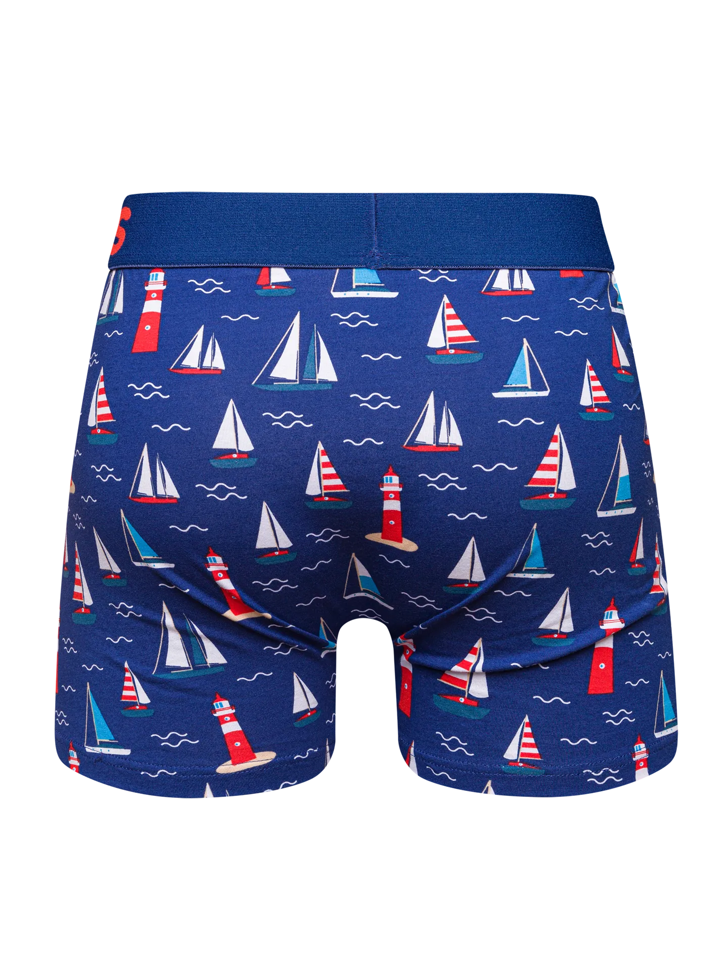 Bóxeres alegres para hombre Veleros y faro - Image 2