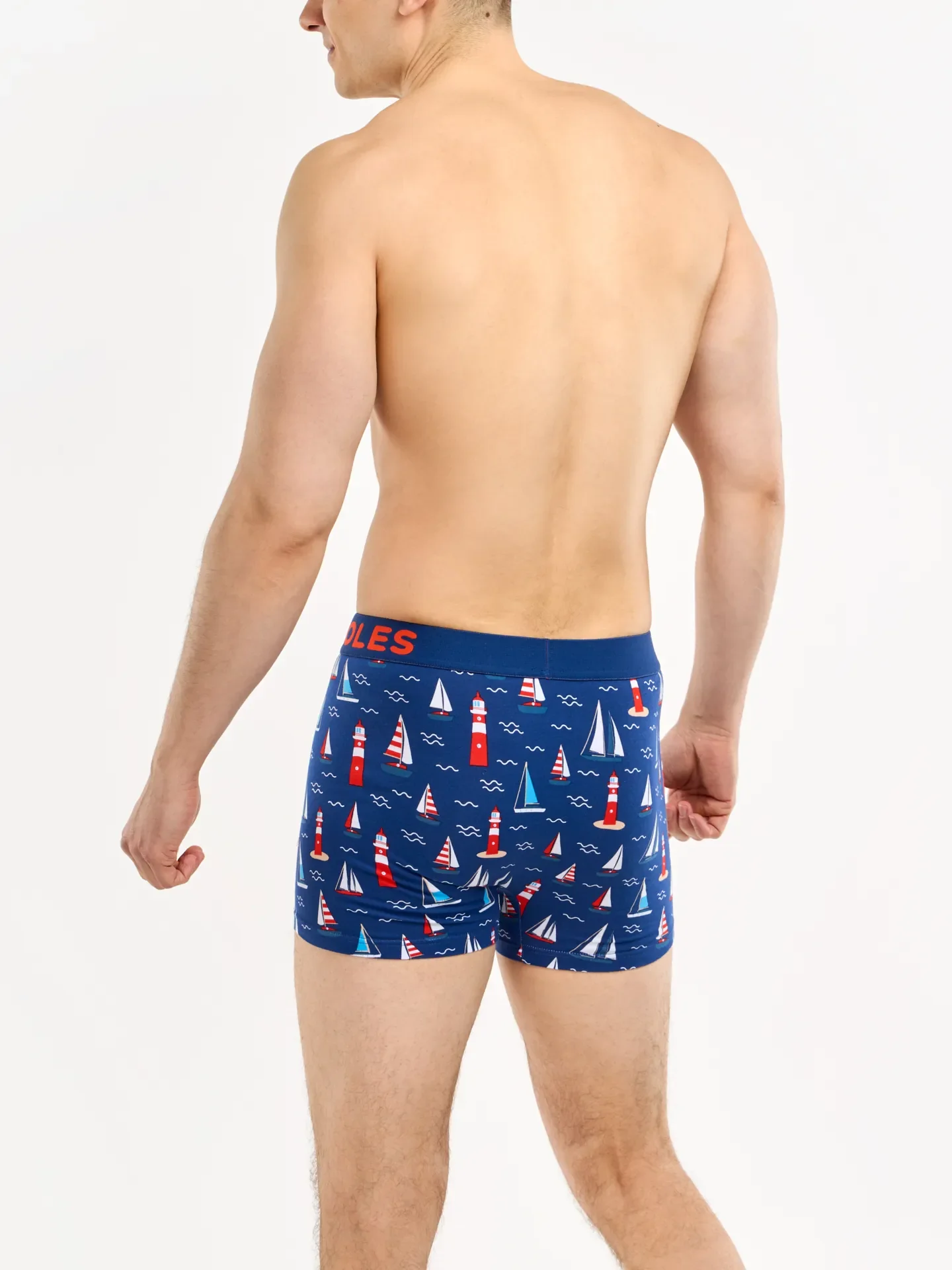 Bóxeres alegres para hombre Veleros y faro - Image 4