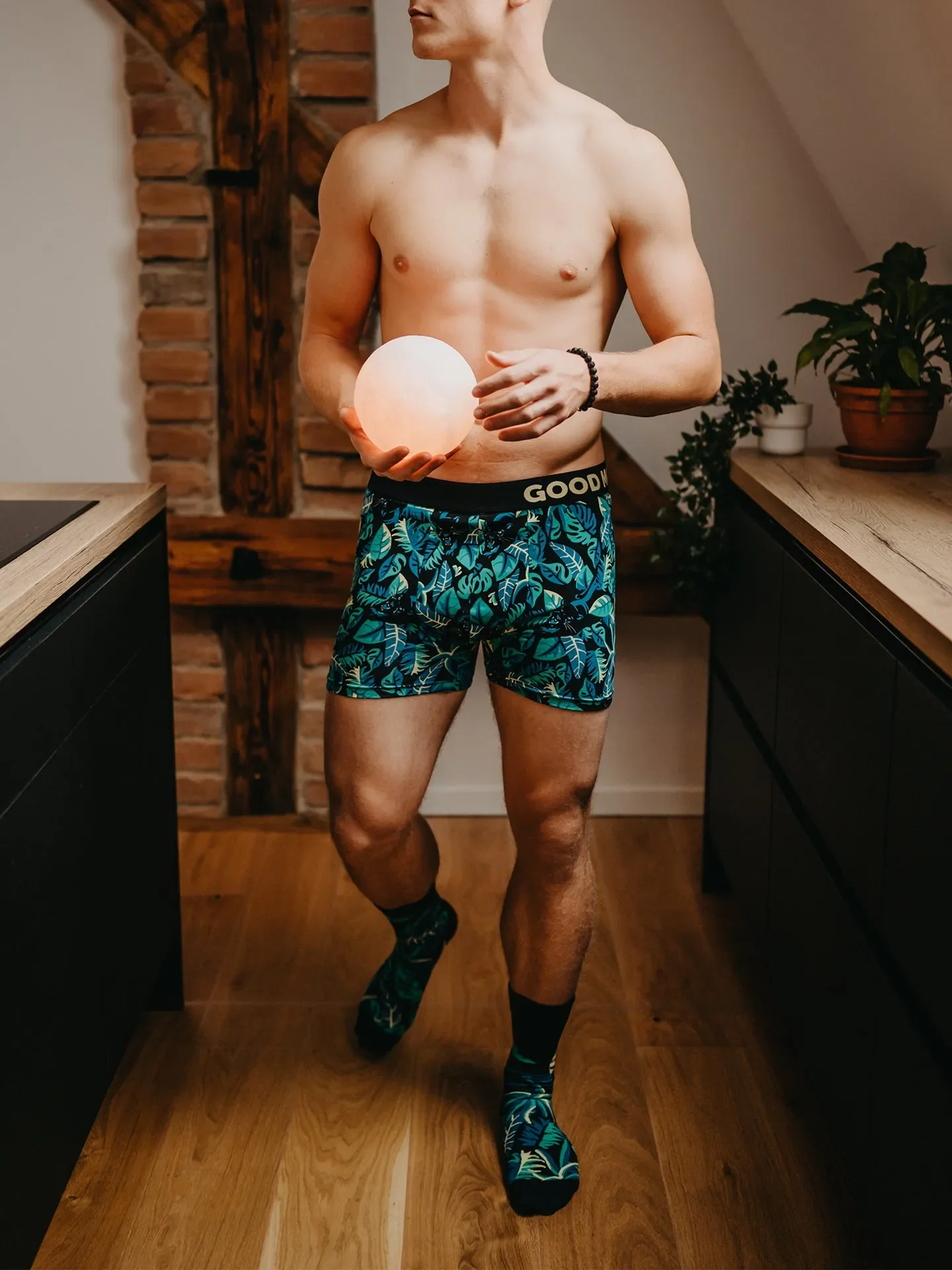 Bóxeres alegres para hombre Pantera nocturna - Image 5
