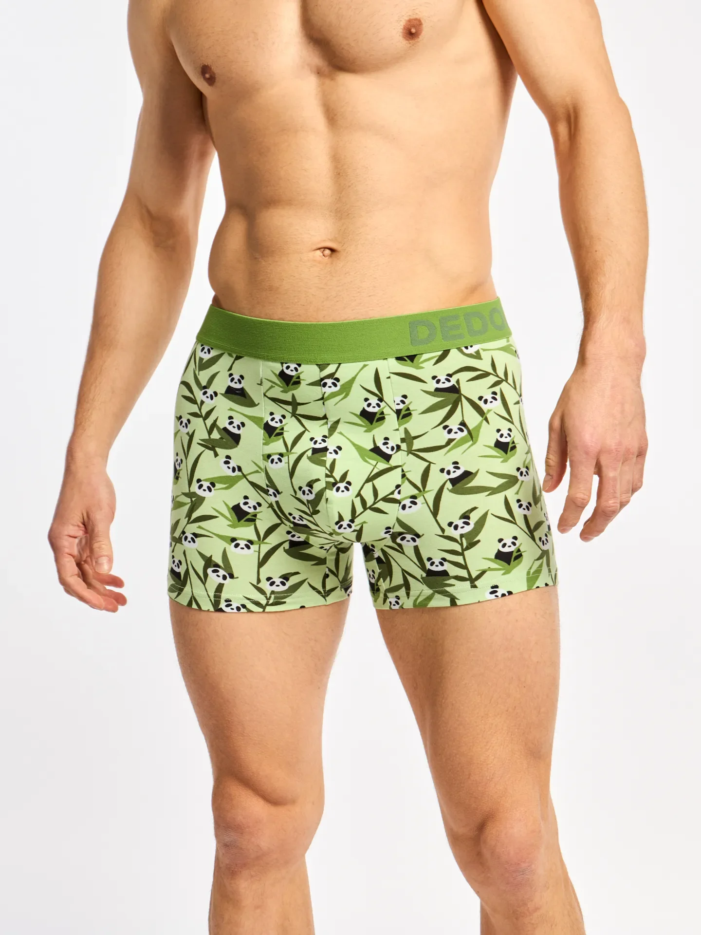 Bóxeres alegres para hombre Pandas y bambú - Image 4