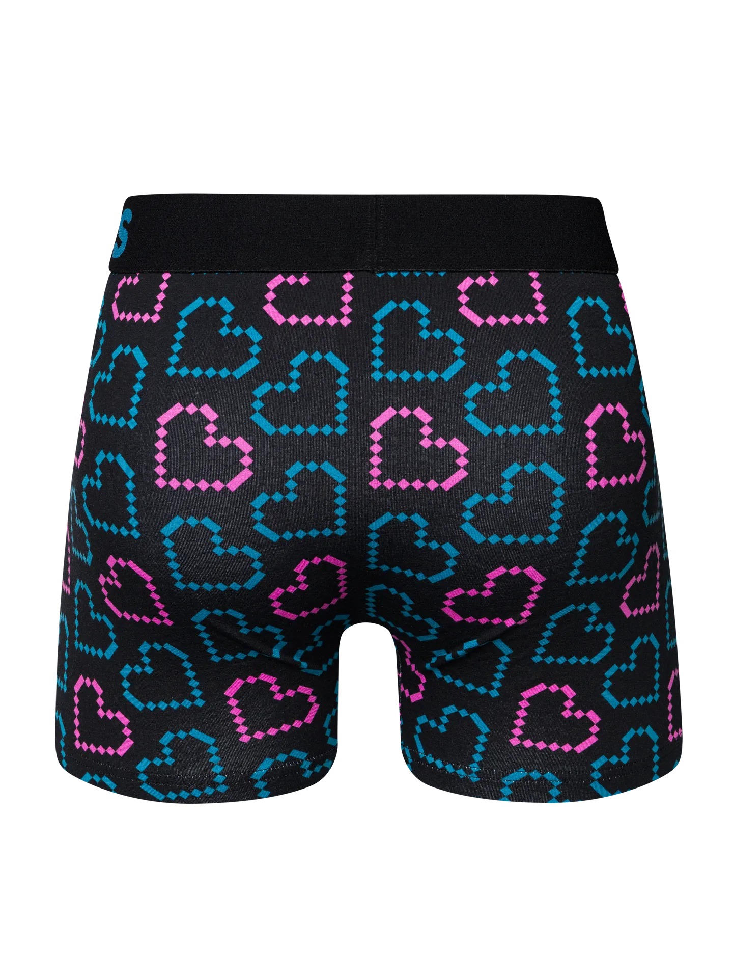 Bóxeres alegres para hombre Corazones de píxel - Image 2
